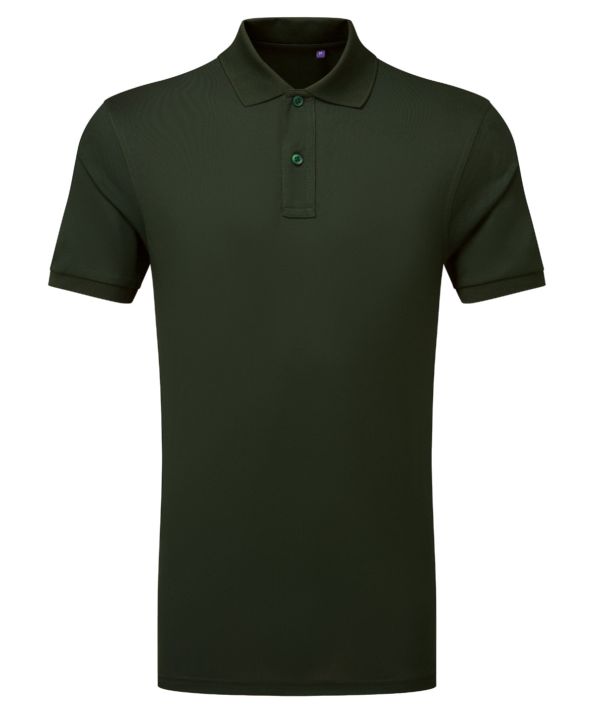 Cationic recycled polyester polo