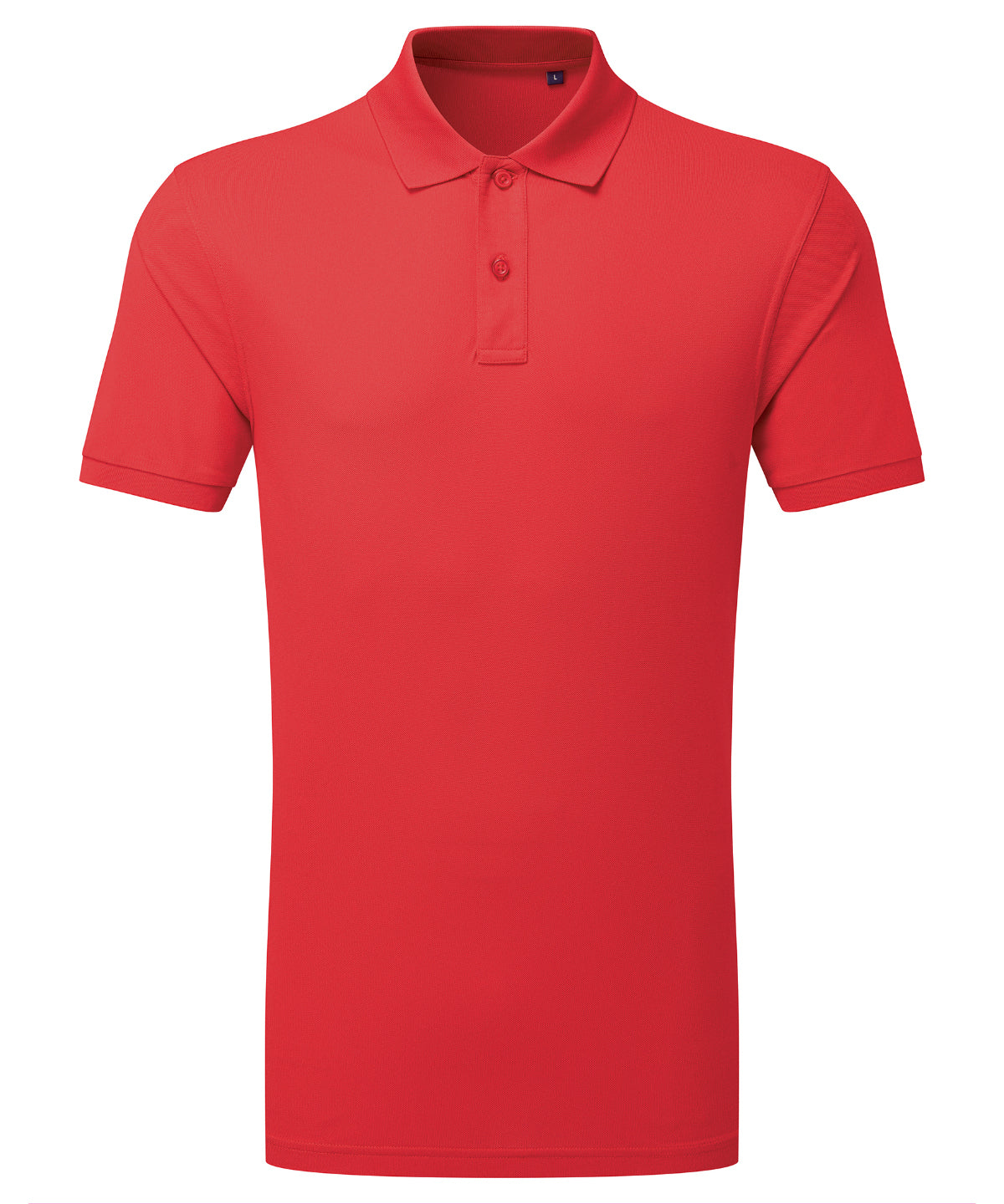 Cationic recycled polyester polo