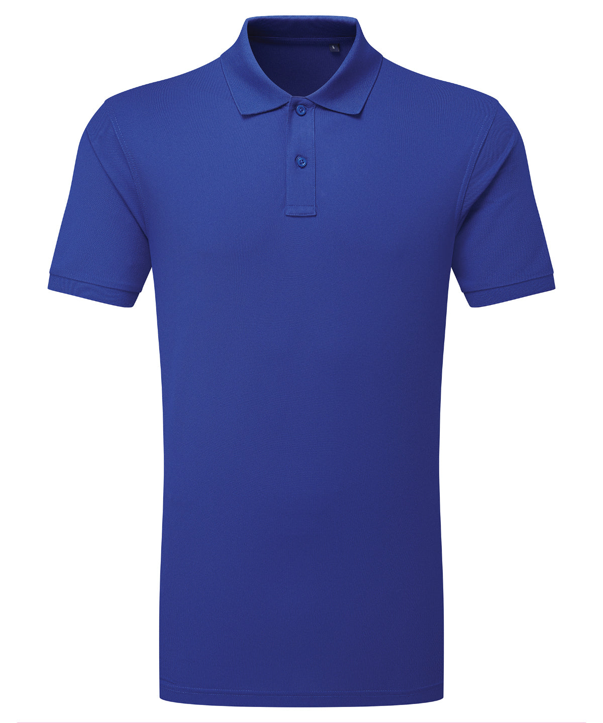 Cationic recycled polyester polo