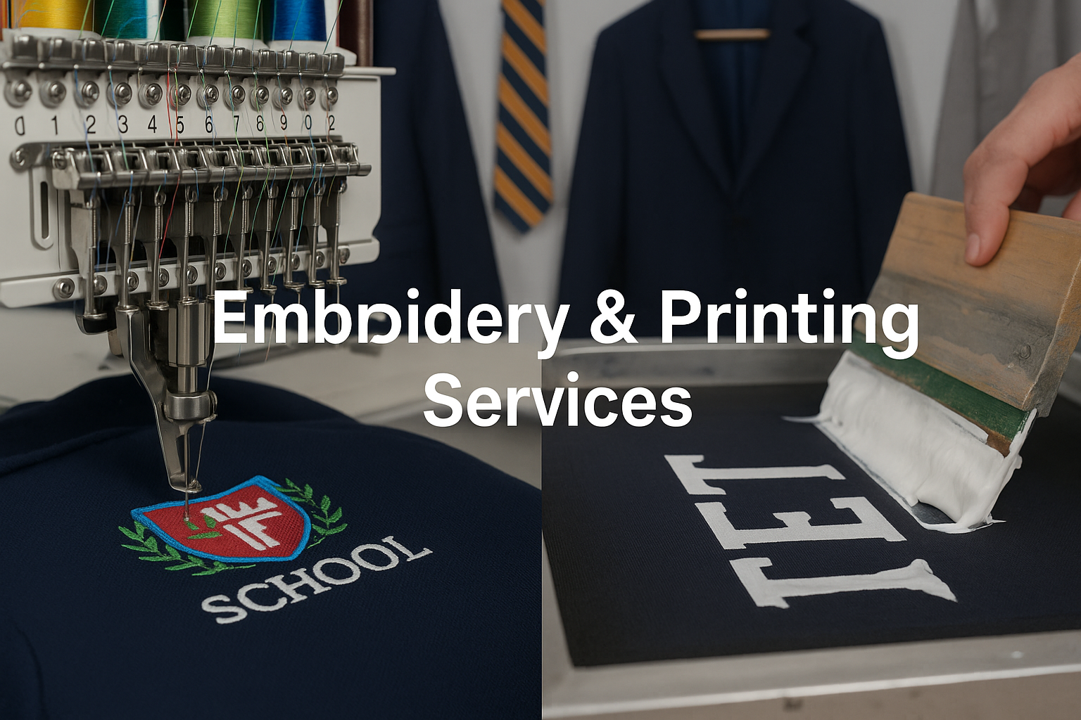 Embroidery & Printing Services