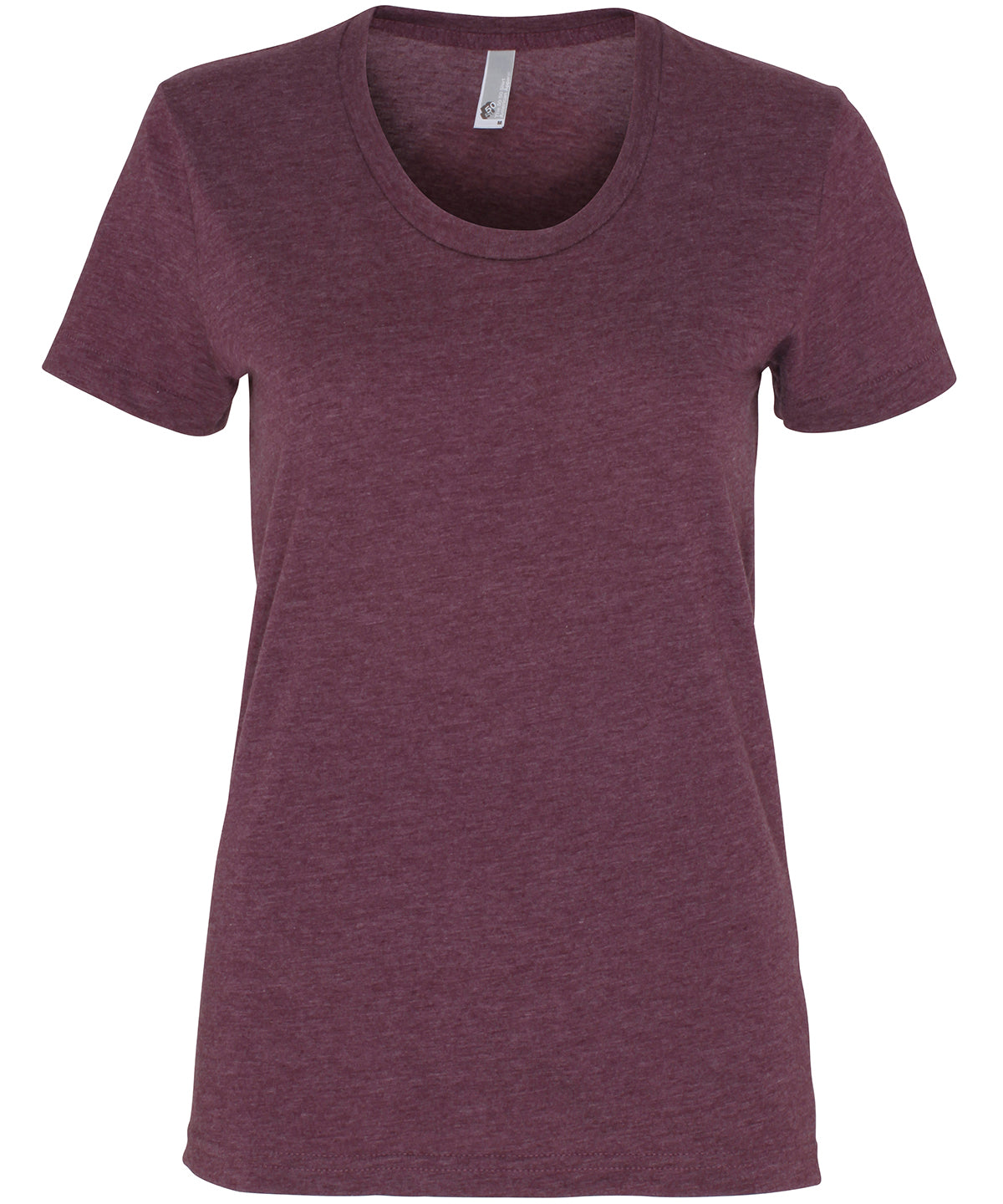 Heather Plum - Polycotton short sleeve women's tee - GarmentEmbroidery