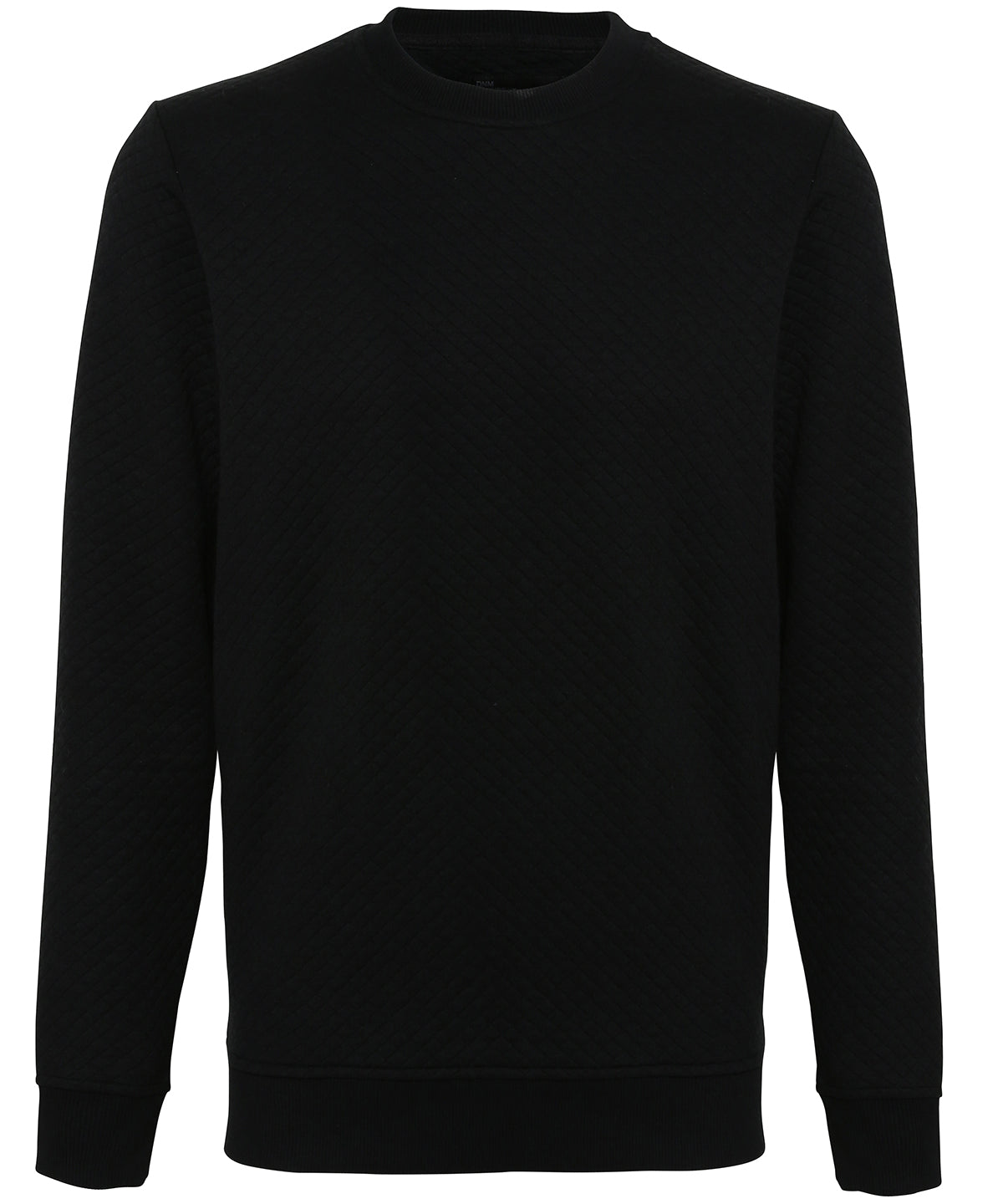 Black - Affordable Fashion Claredale - Diamond quilted jumper - GarmentEmbroidery