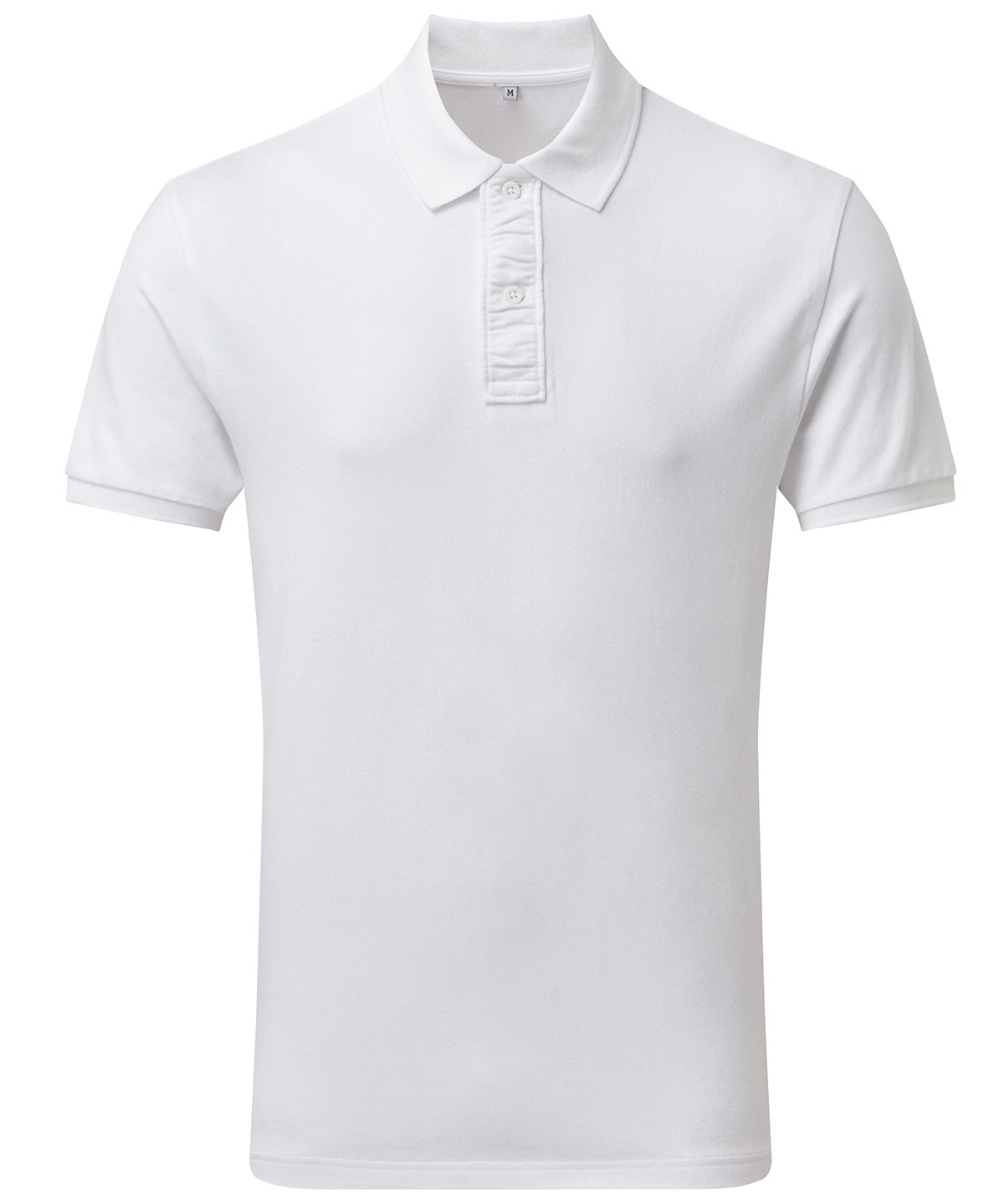 White - Men's "infinity stretch" polo - GarmentEmbroidery