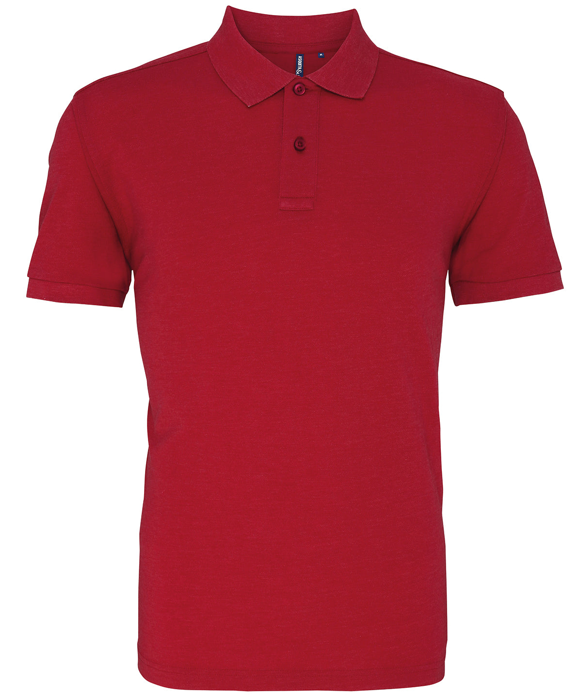 Red Heather - Men's polo - GarmentEmbroidery