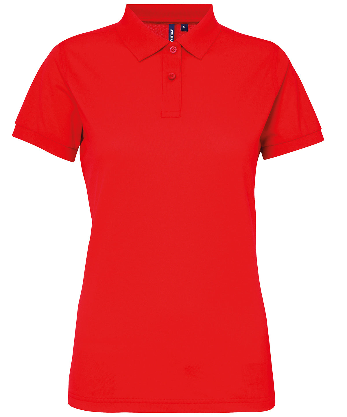 Cherry Red - Women’s polycotton blend polo - GarmentEmbroidery