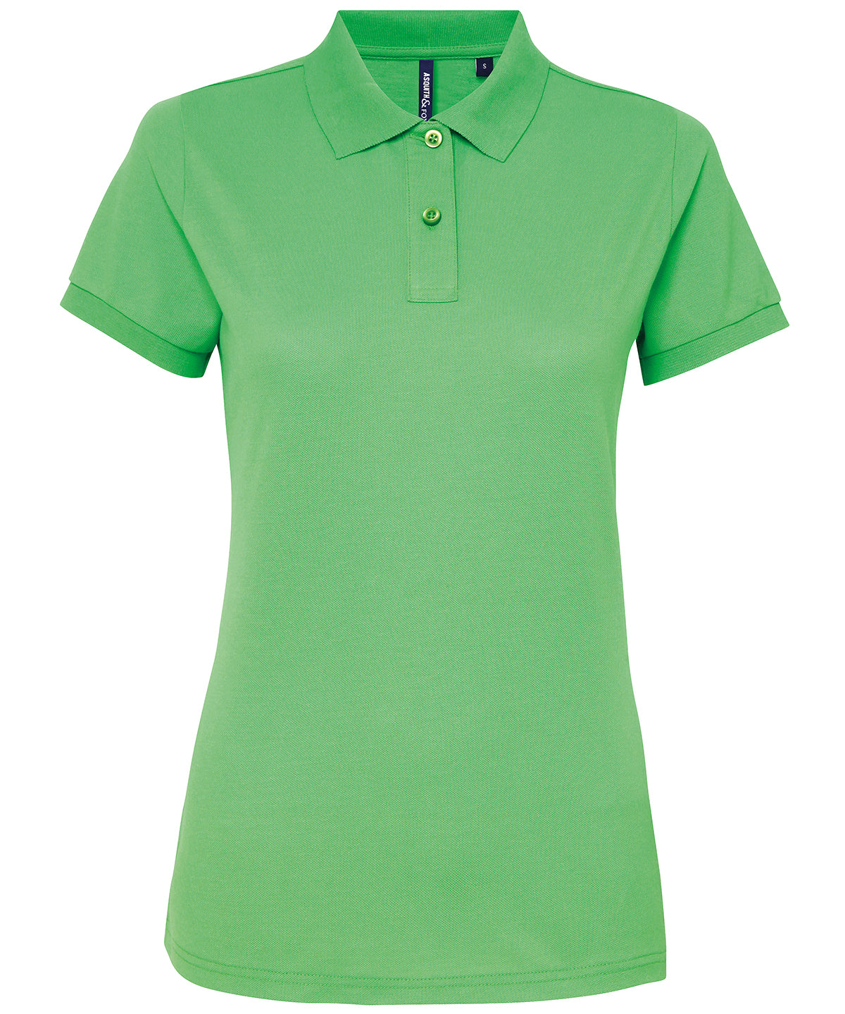 Lime - Women’s polycotton blend polo - GarmentEmbroidery
