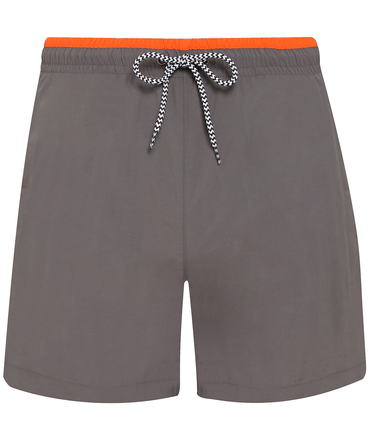 Slate/Orange - Swim shorts - GarmentEmbroidery
