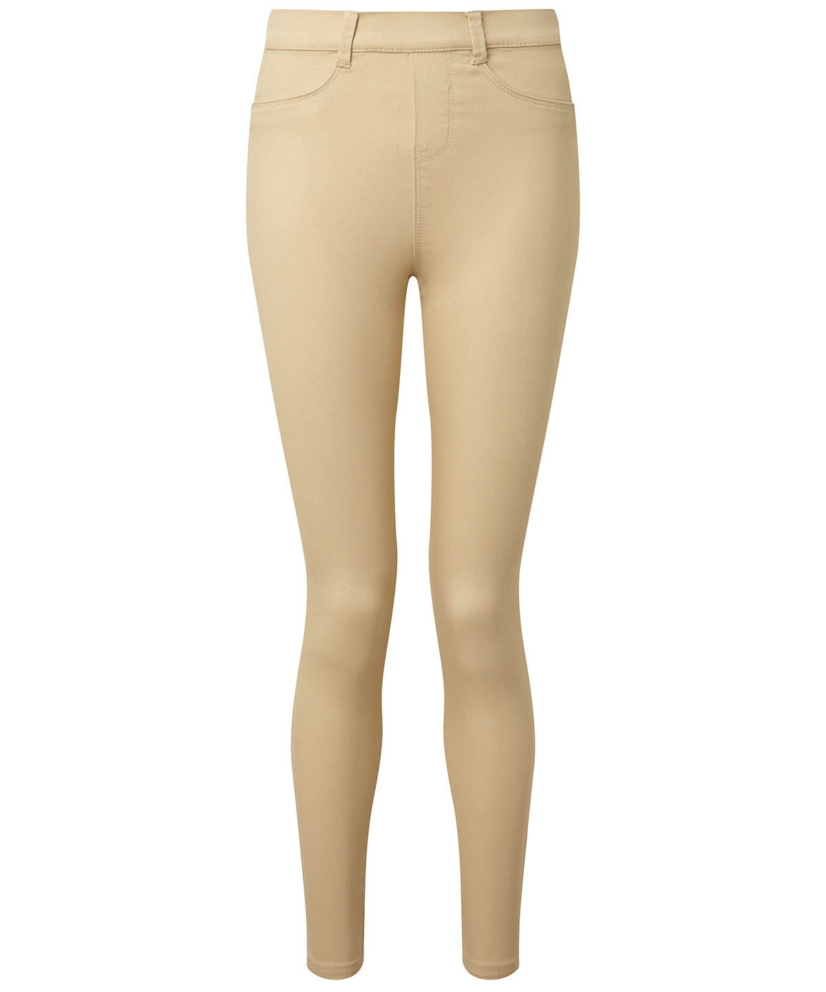 Natural - Women's jeggings - GarmentEmbroidery