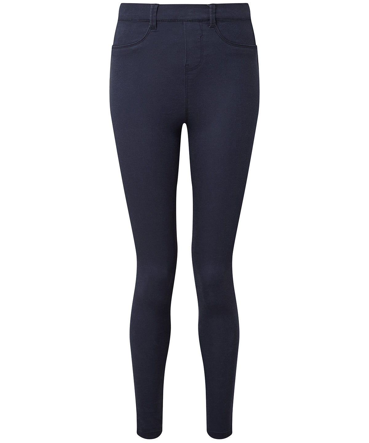 Navy - Women's jeggings - GarmentEmbroidery