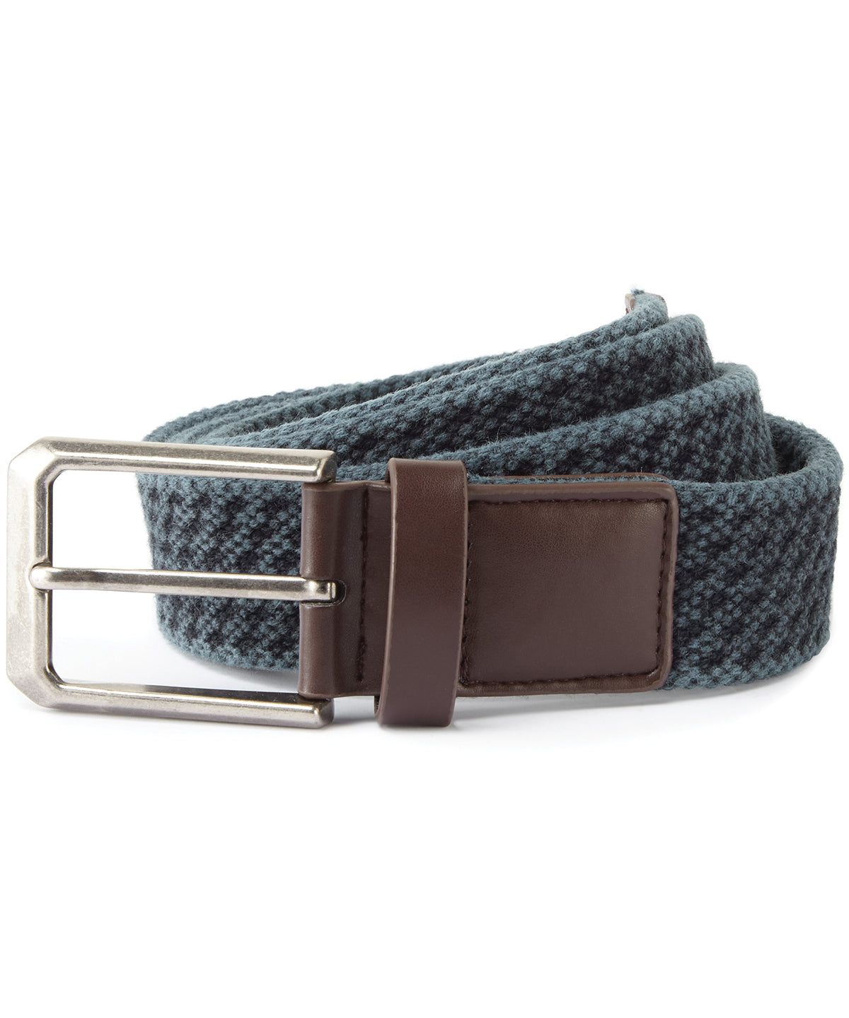 Navy - Men's vintage wash canvas belt - GarmentEmbroidery