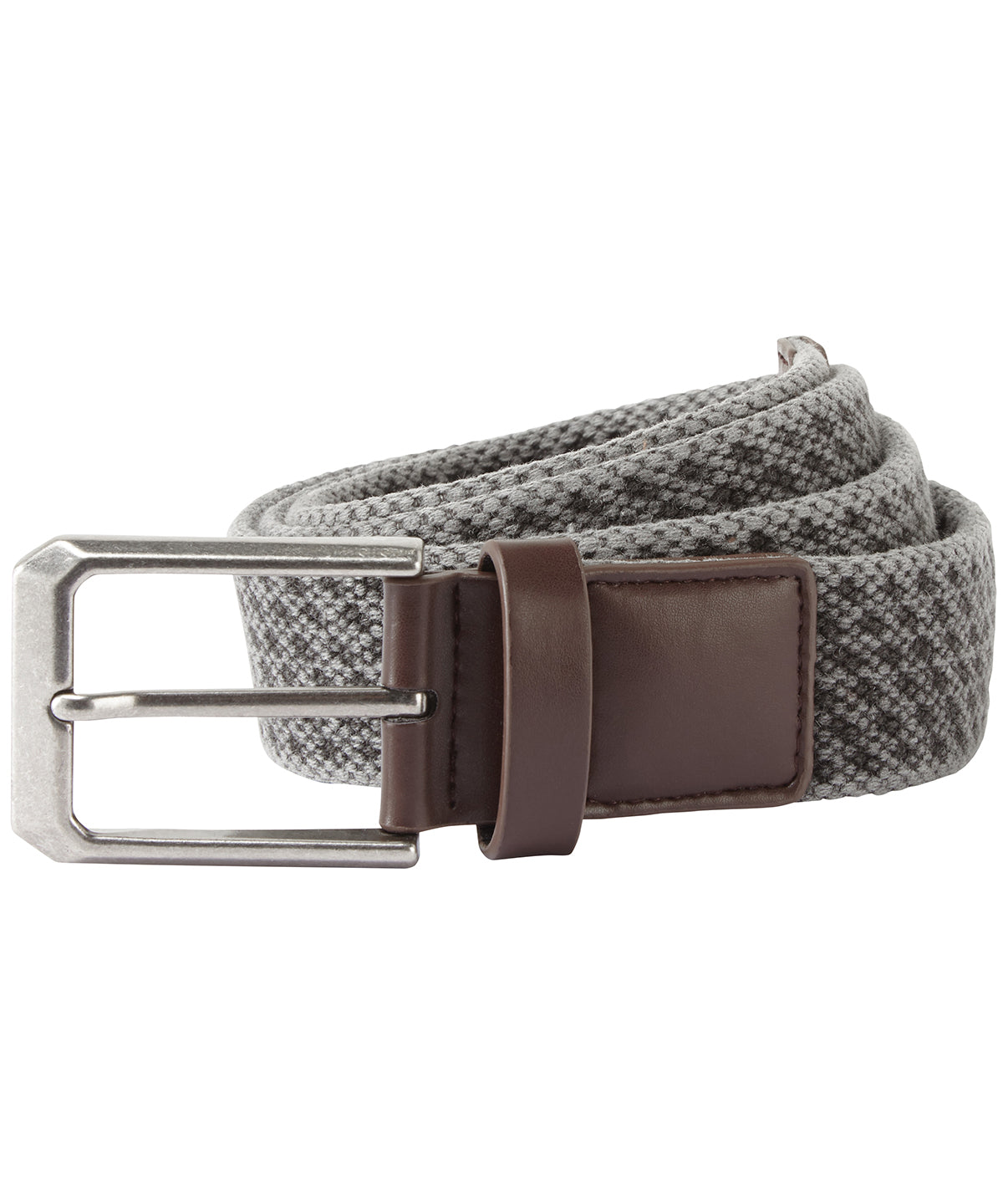 Slate - Men's vintage wash canvas belt - GarmentEmbroidery