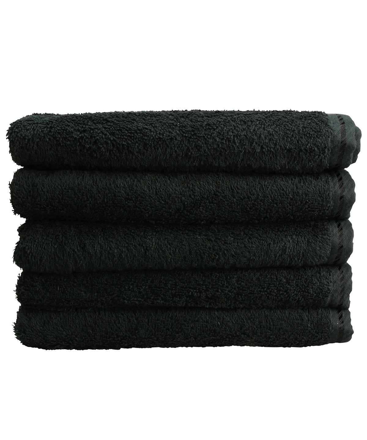 Black - ARTG® Hand towel - GarmentEmbroidery