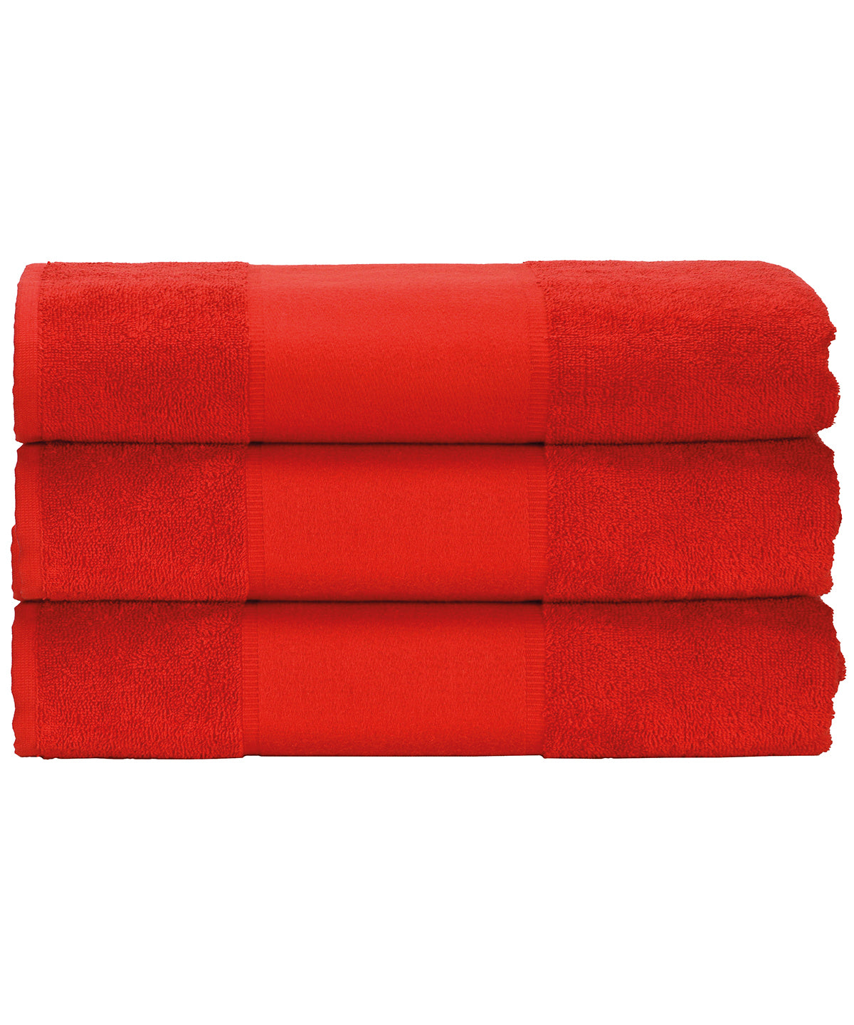 Fire Red - ARTG® PRINT-Me® hand towel - GarmentEmbroidery