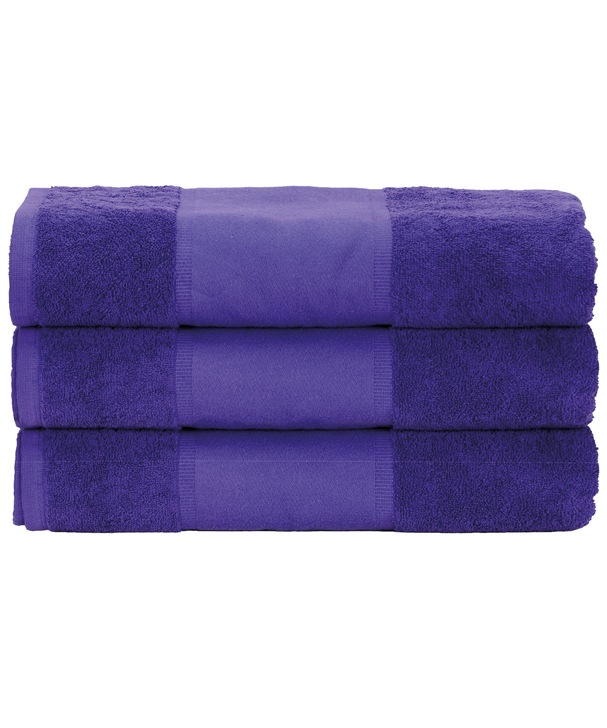 Purple - ARTG® PRINT-Me® hand towel - GarmentEmbroidery
