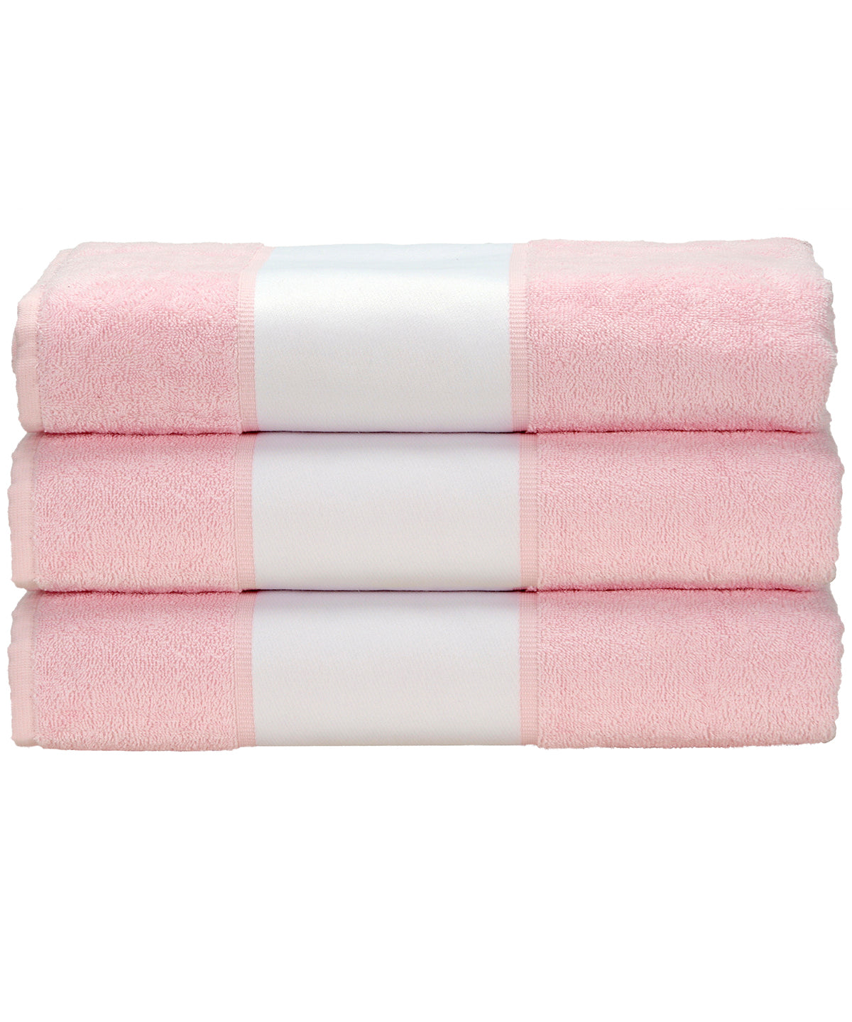 Light Pink - ARTG® SUBLI-Me® hand towel - GarmentEmbroidery