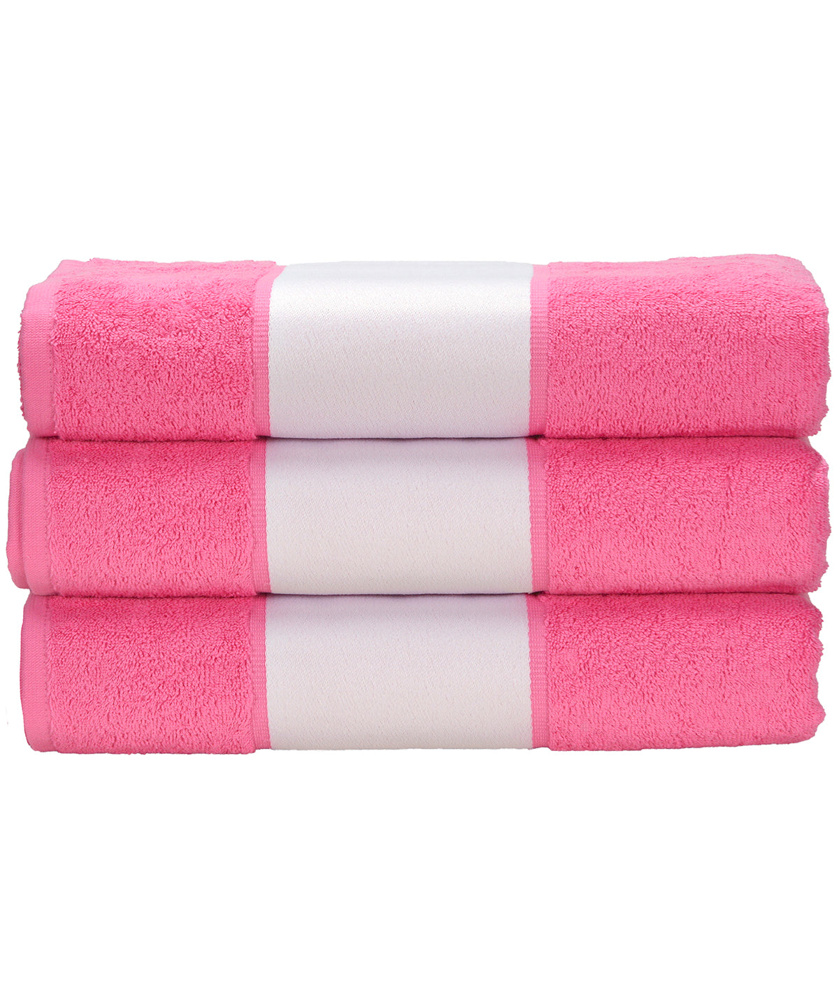 Pink - ARTG® SUBLI-Me® hand towel - GarmentEmbroidery
