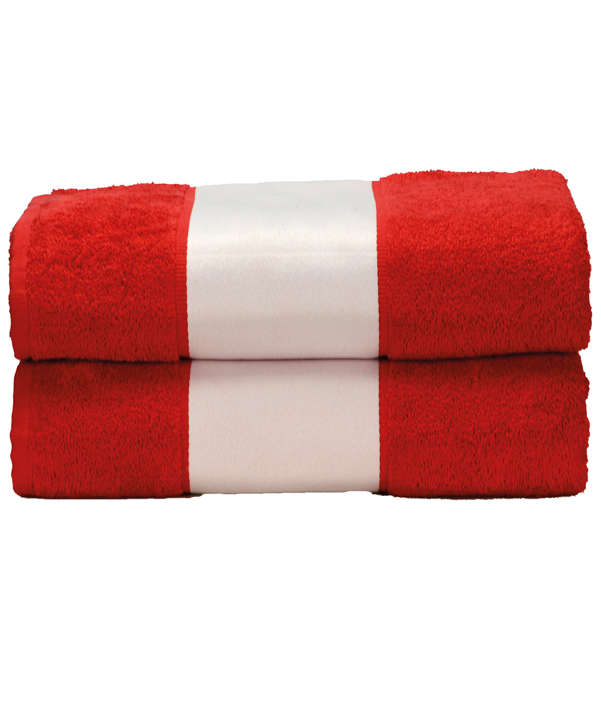 Fire Red - ARTG® SUBLI-Me® bath towel - GarmentEmbroidery