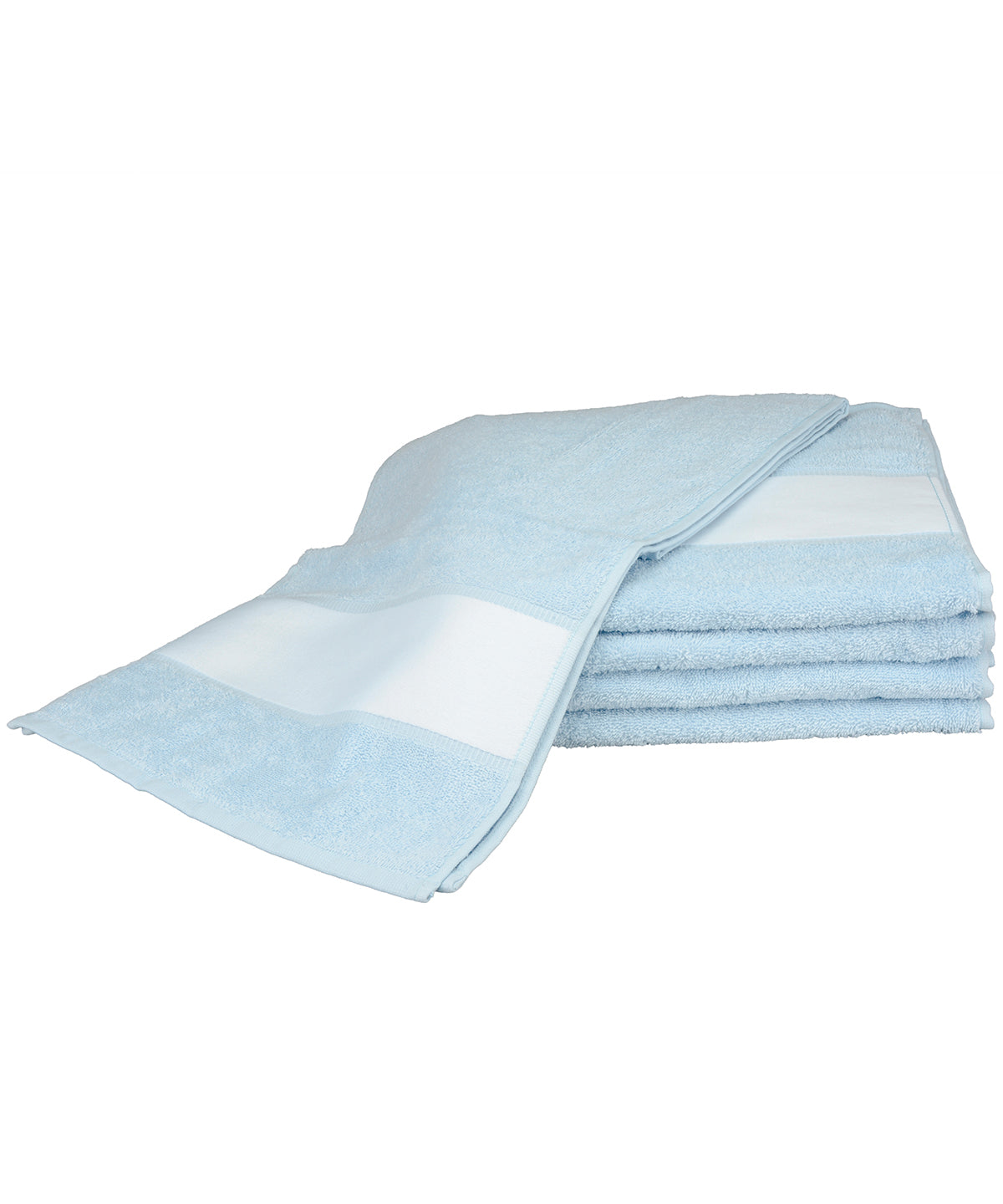 Light Blue - ARTG® SUBLI-Me® sport towel - GarmentEmbroidery
