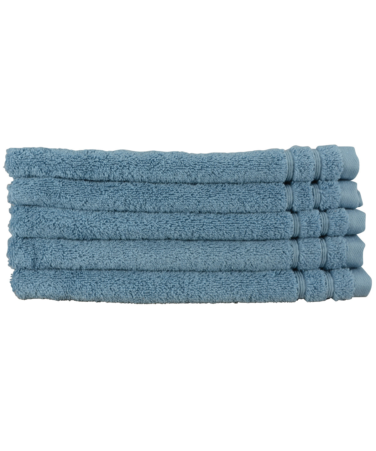 Blue - ARTG® Organic guest towel - GarmentEmbroidery