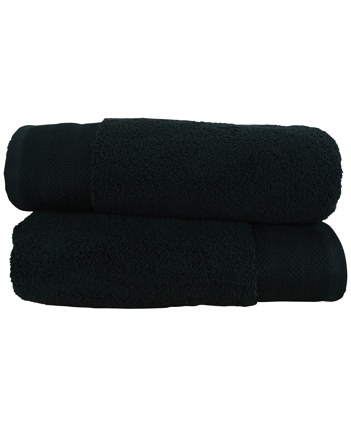 Pure Black - ARTG® Pure luxe bath towel - GarmentEmbroidery