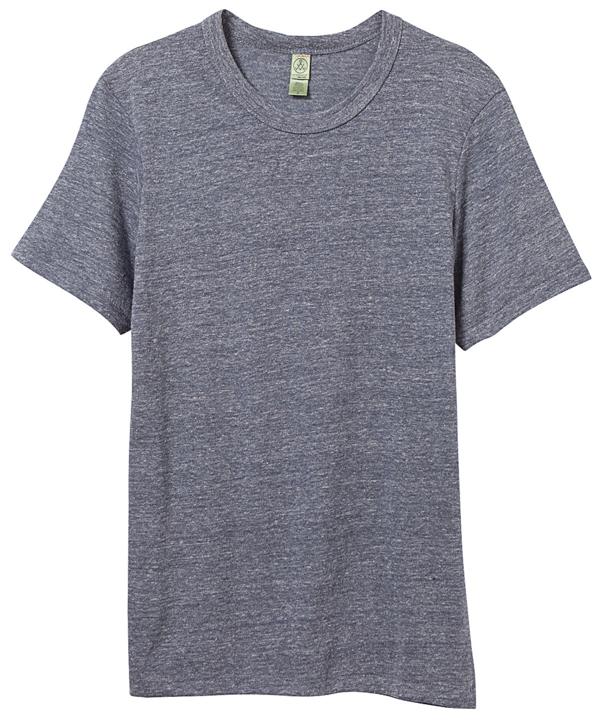 Eco Navy - Eco-Jersey crew t-shirt - GarmentEmbroidery