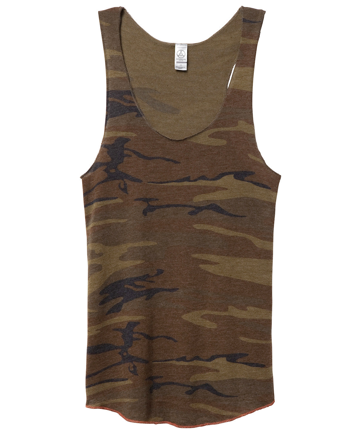 Camo - Women's Eco-Jersey racer tank - GarmentEmbroidery