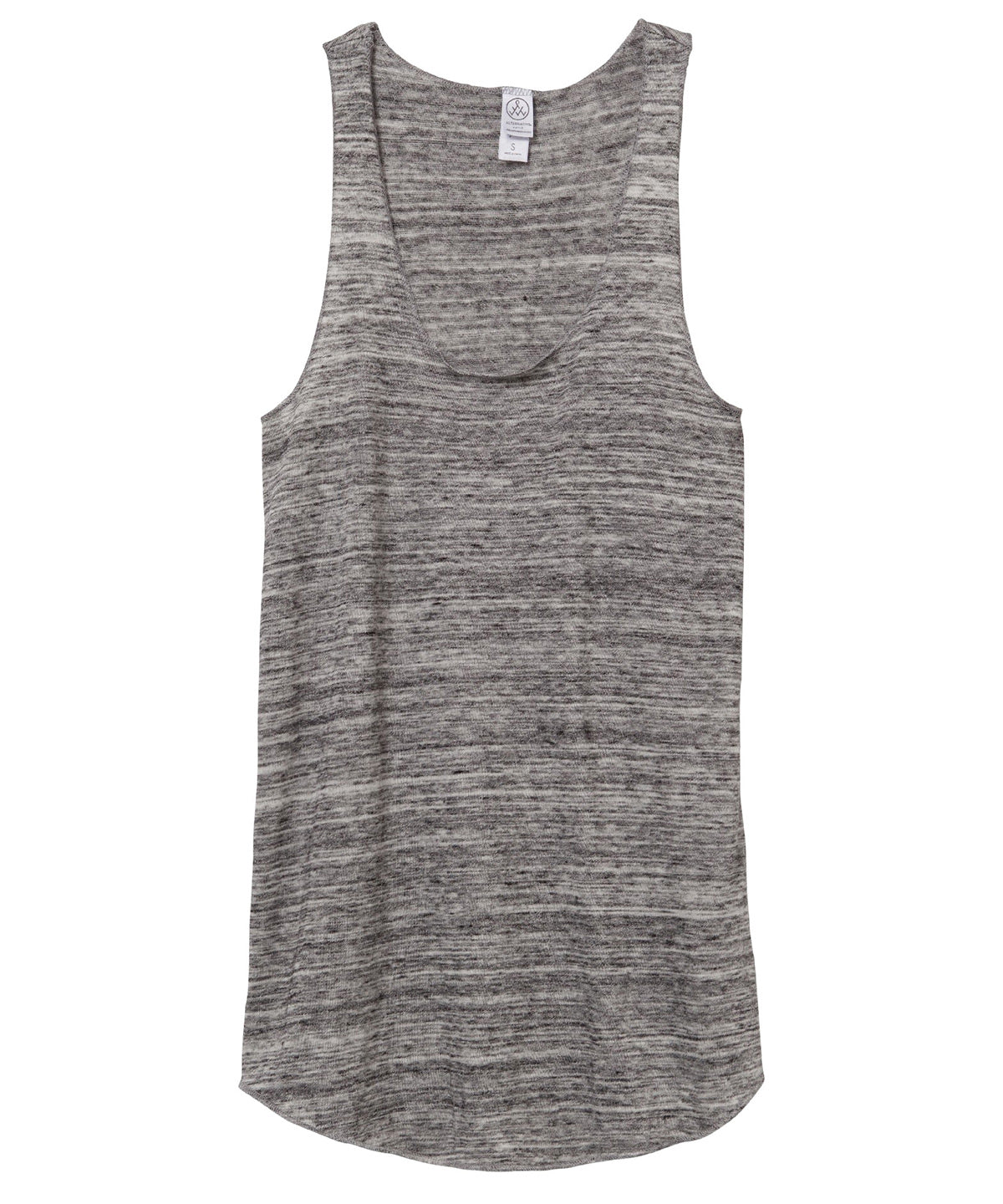 Urban Grey - Women's Eco-Jersey racer tank - GarmentEmbroidery