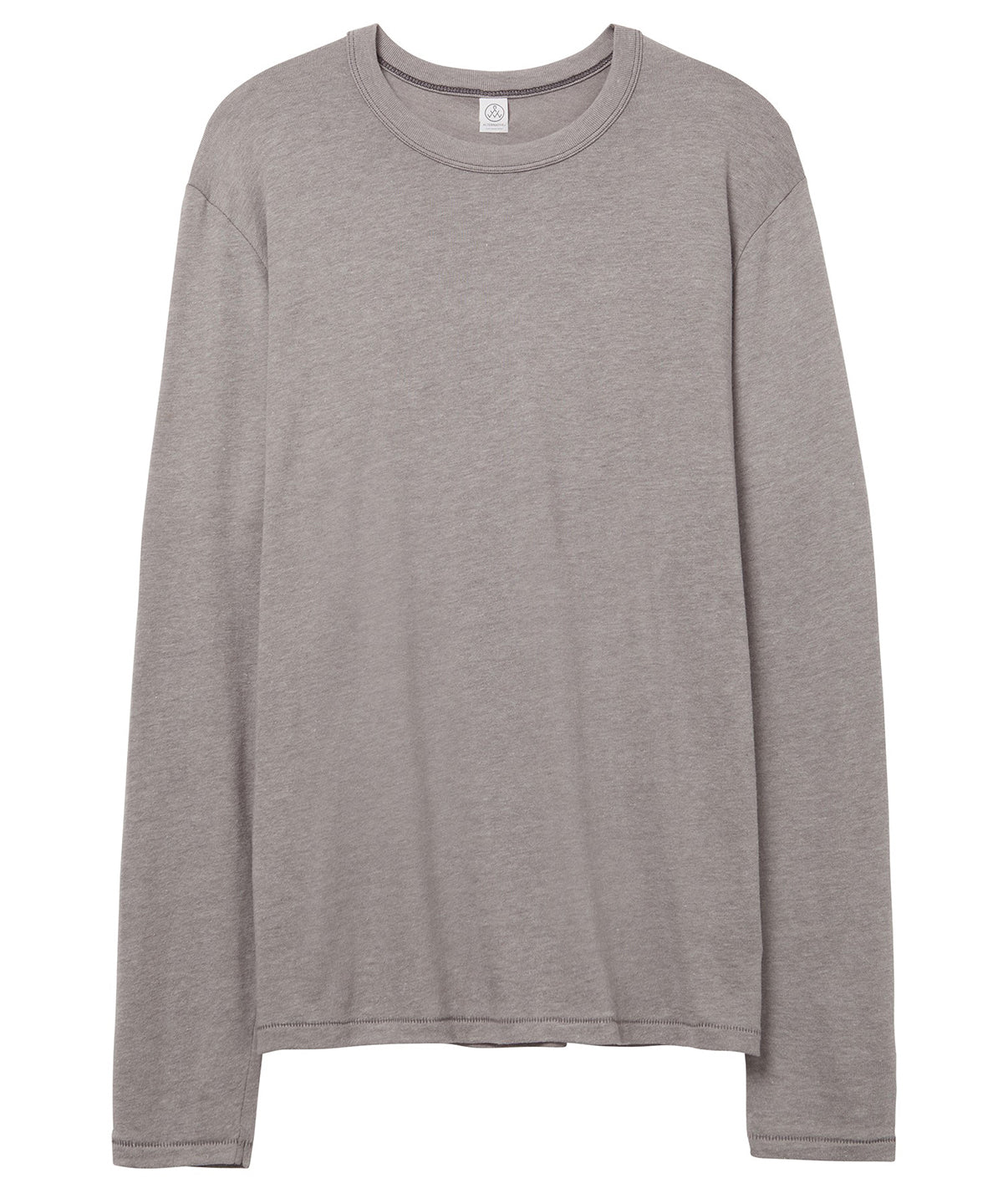 Smoke Grey - 50/50 keeper long sleeve t-shirt - GarmentEmbroidery