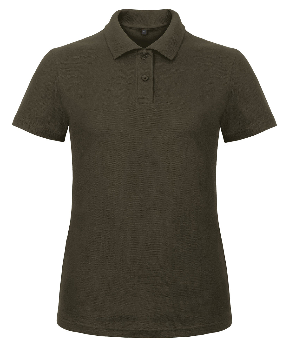Brown - B&C ID.001 polo /women - GarmentEmbroidery