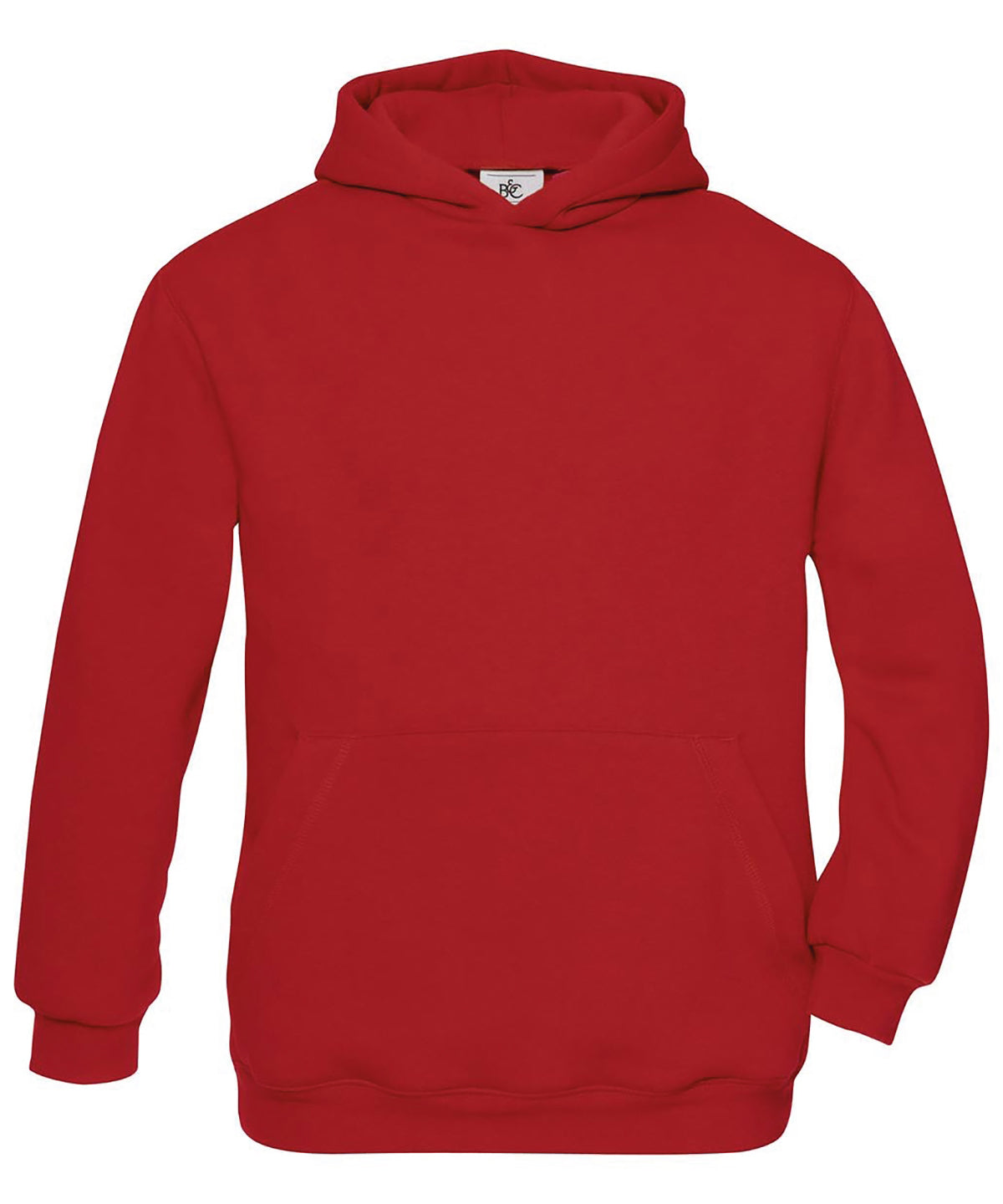Red - B&C Hooded /kids - GarmentEmbroidery