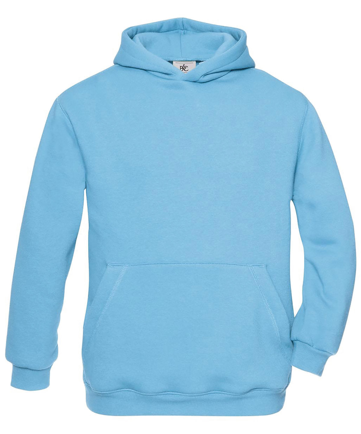 Very Turquoise - B&C Hooded /kids - GarmentEmbroidery