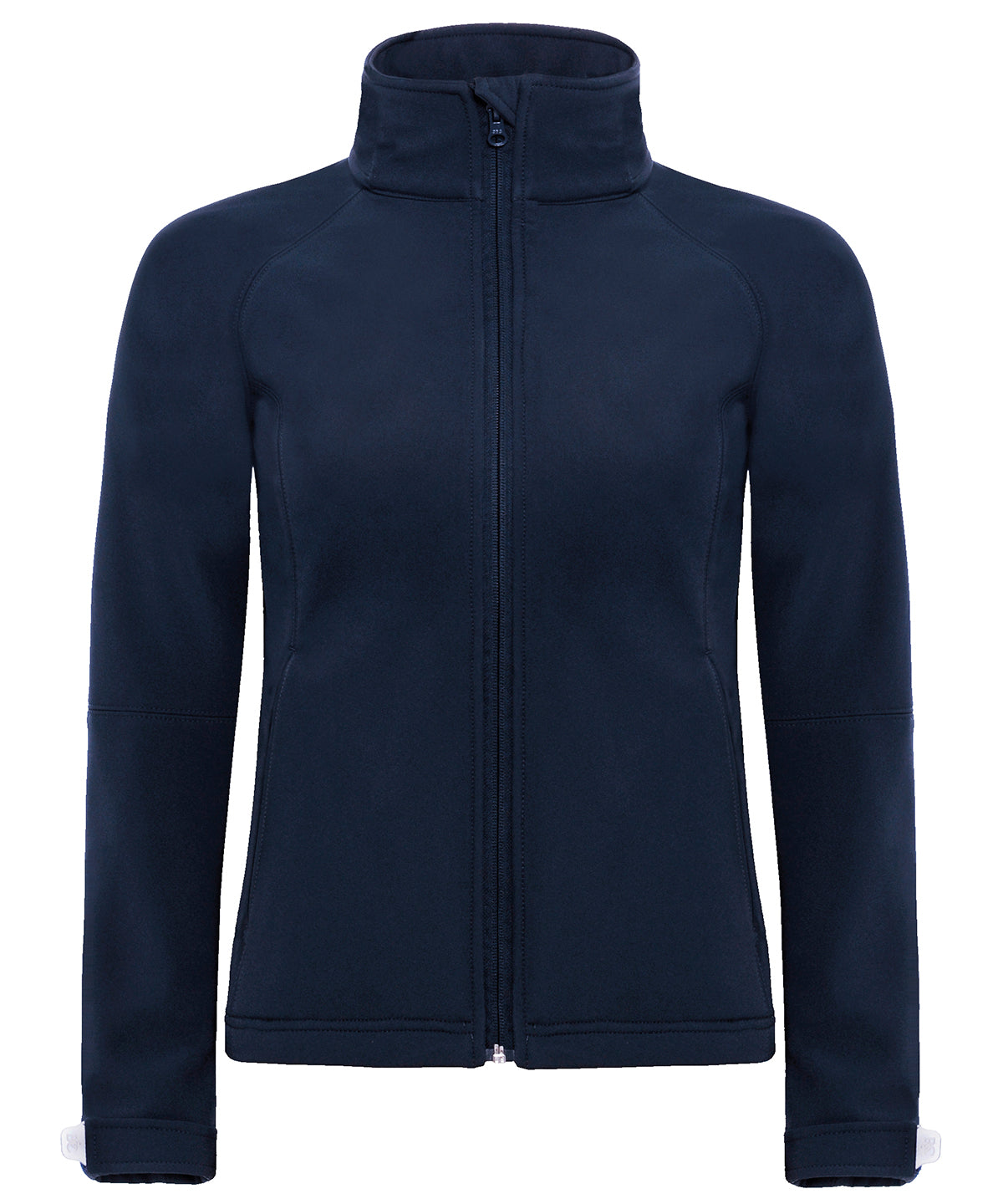 Navy - B&C Hooded softshell /women - GarmentEmbroidery