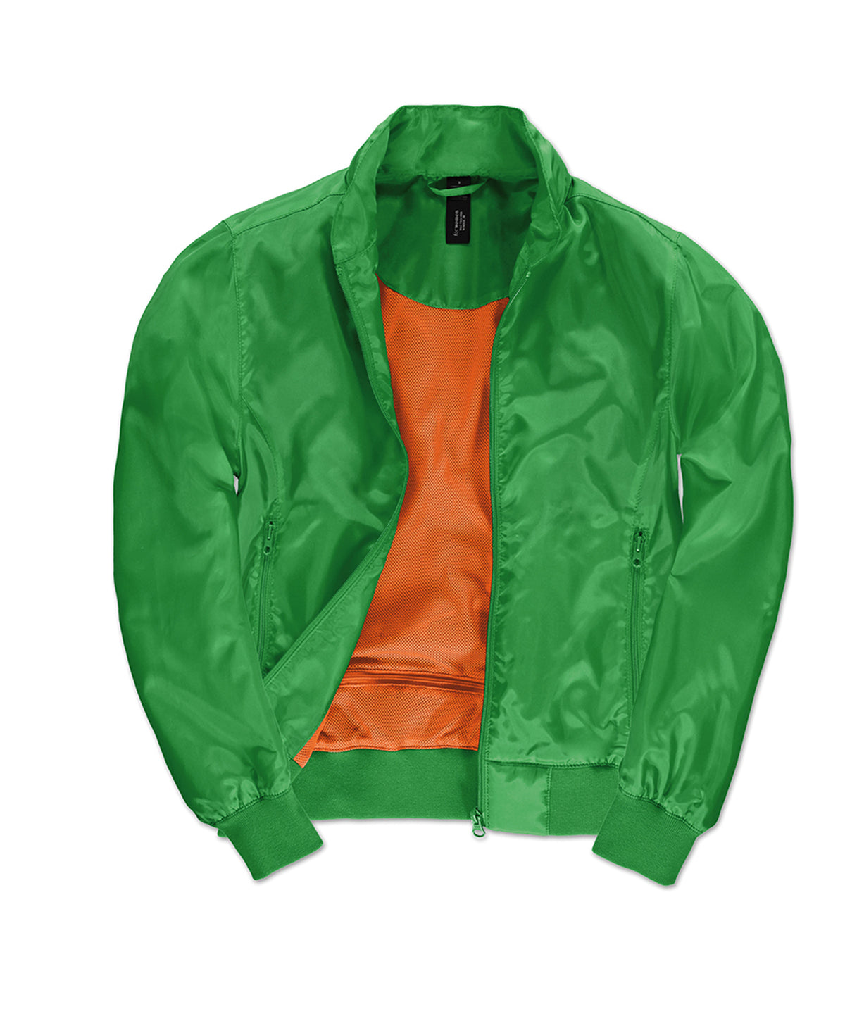 Real Green/Neon Orange Lining - B&C Trooper /women - GarmentEmbroidery