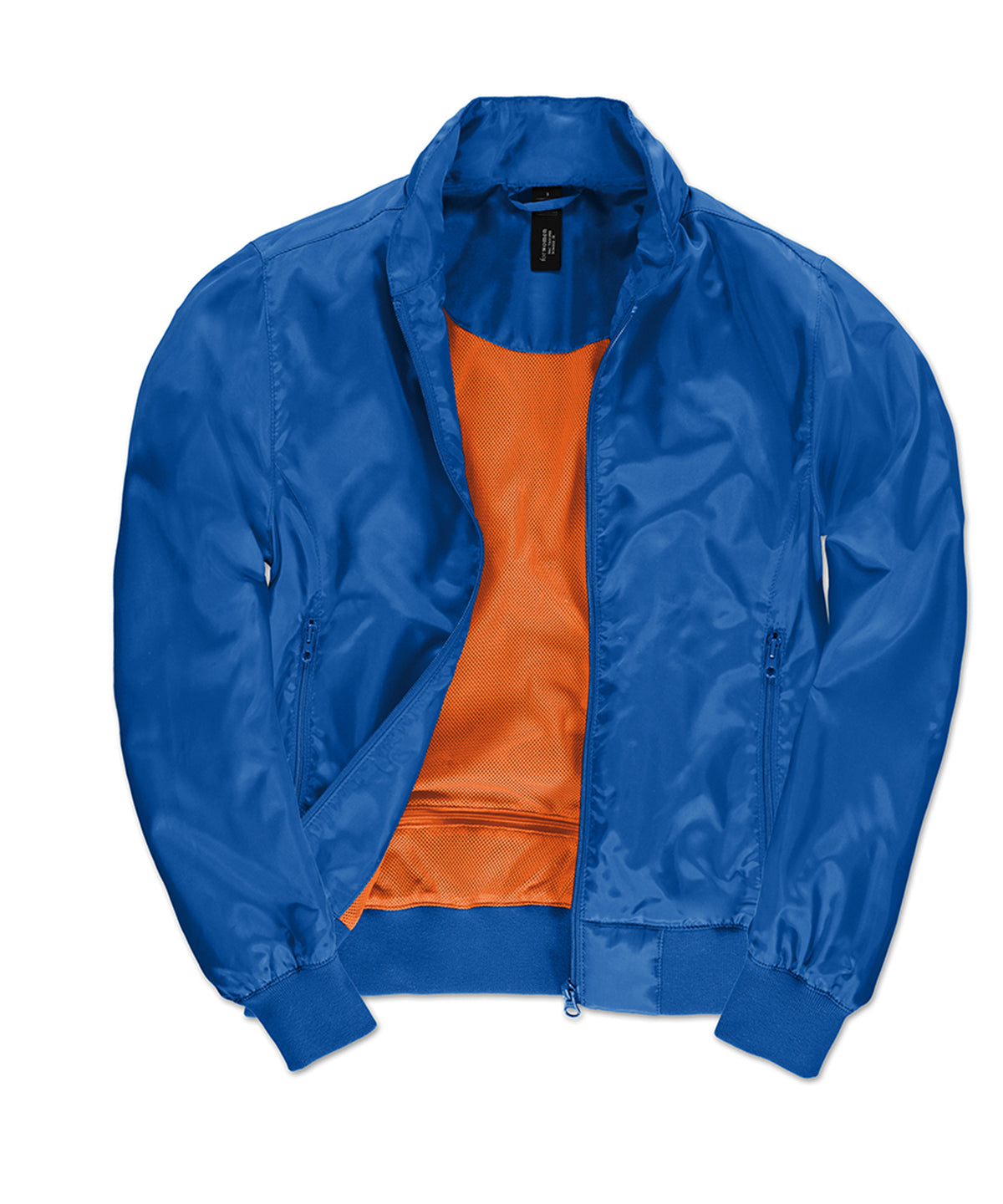 Royal Blue/Neon Orange Lining - B&C Trooper /women - GarmentEmbroidery