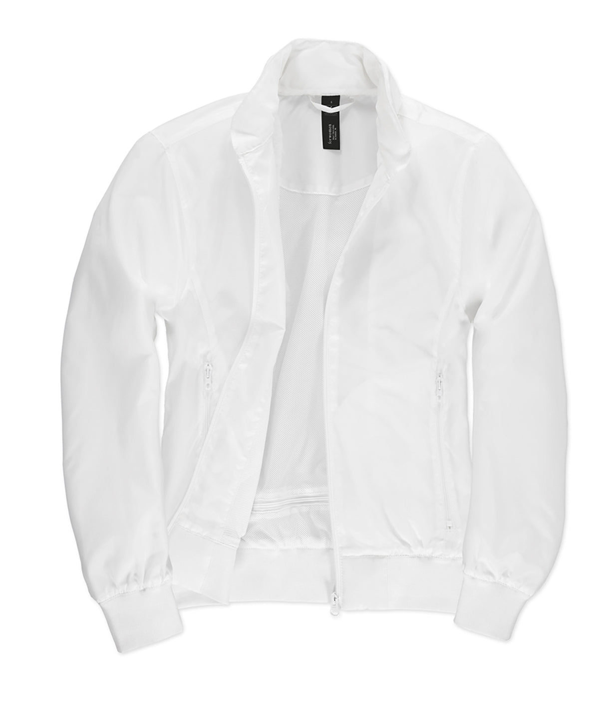 White/White Lining - B&C Trooper /women - GarmentEmbroidery
