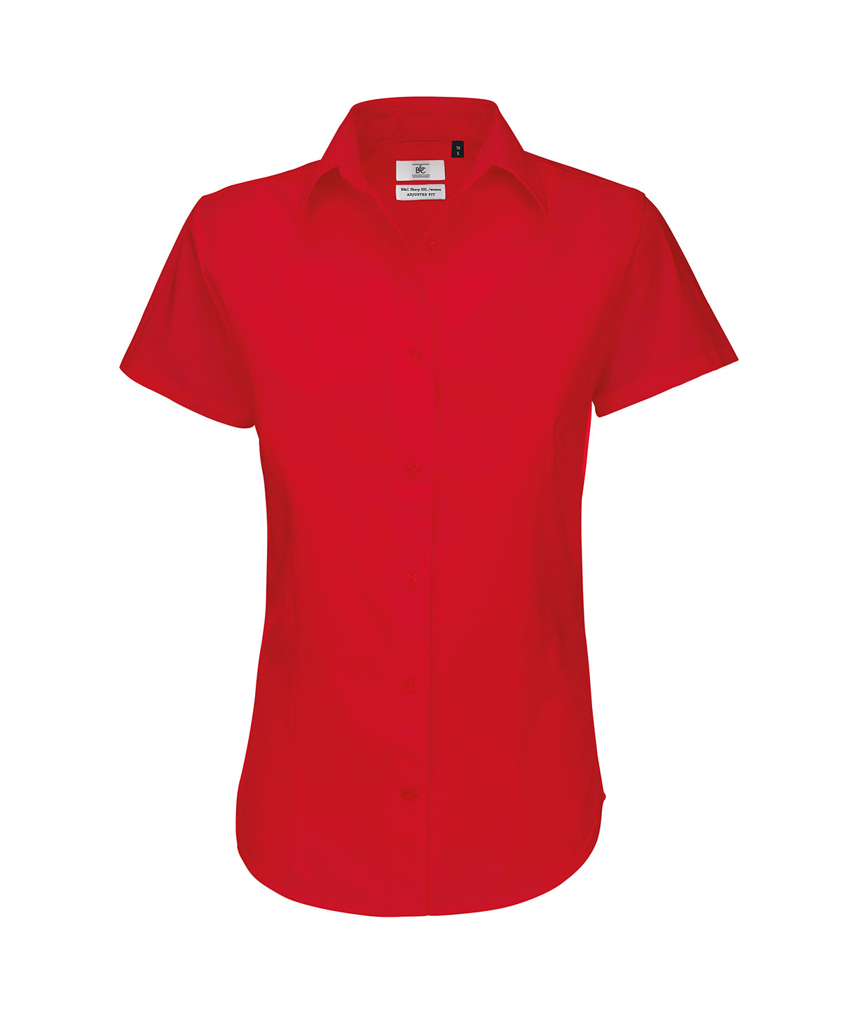 Deep Red - B&C Sharp short sleeve /women - GarmentEmbroidery