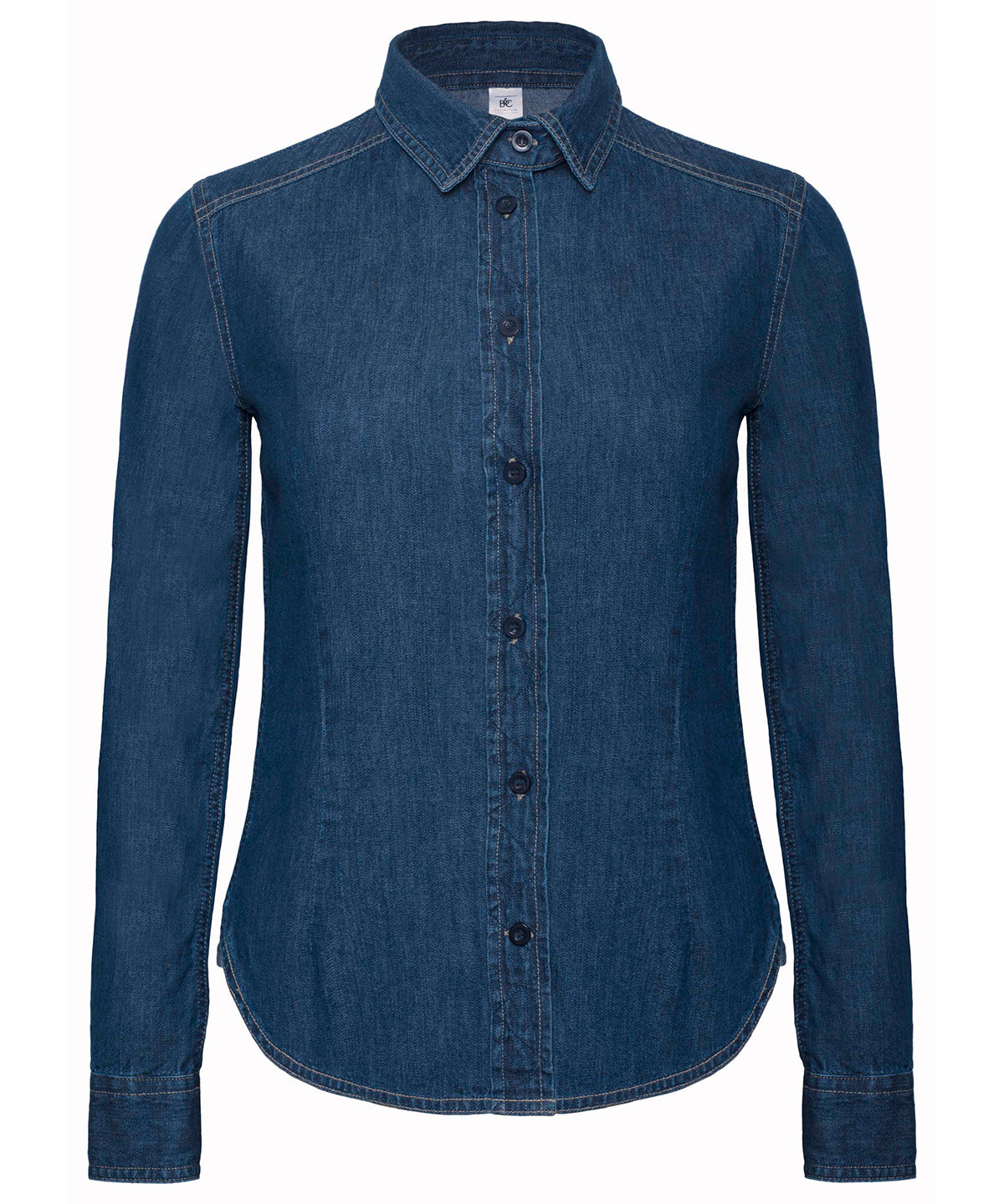 Deep Blue Denim - B&C DNM vision /women - GarmentEmbroidery