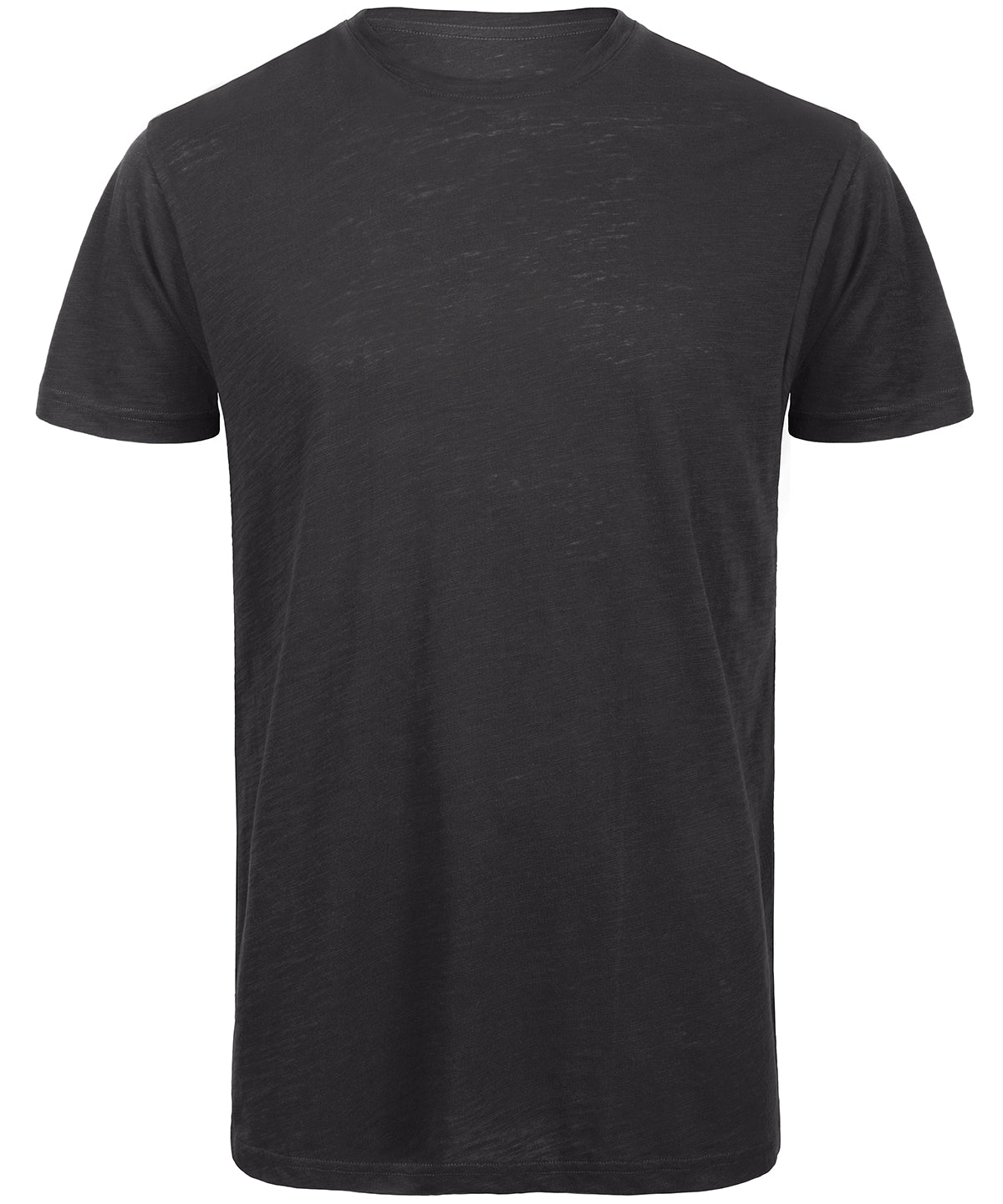 Chic Black - B&C Inspire Slub T /men - GarmentEmbroidery