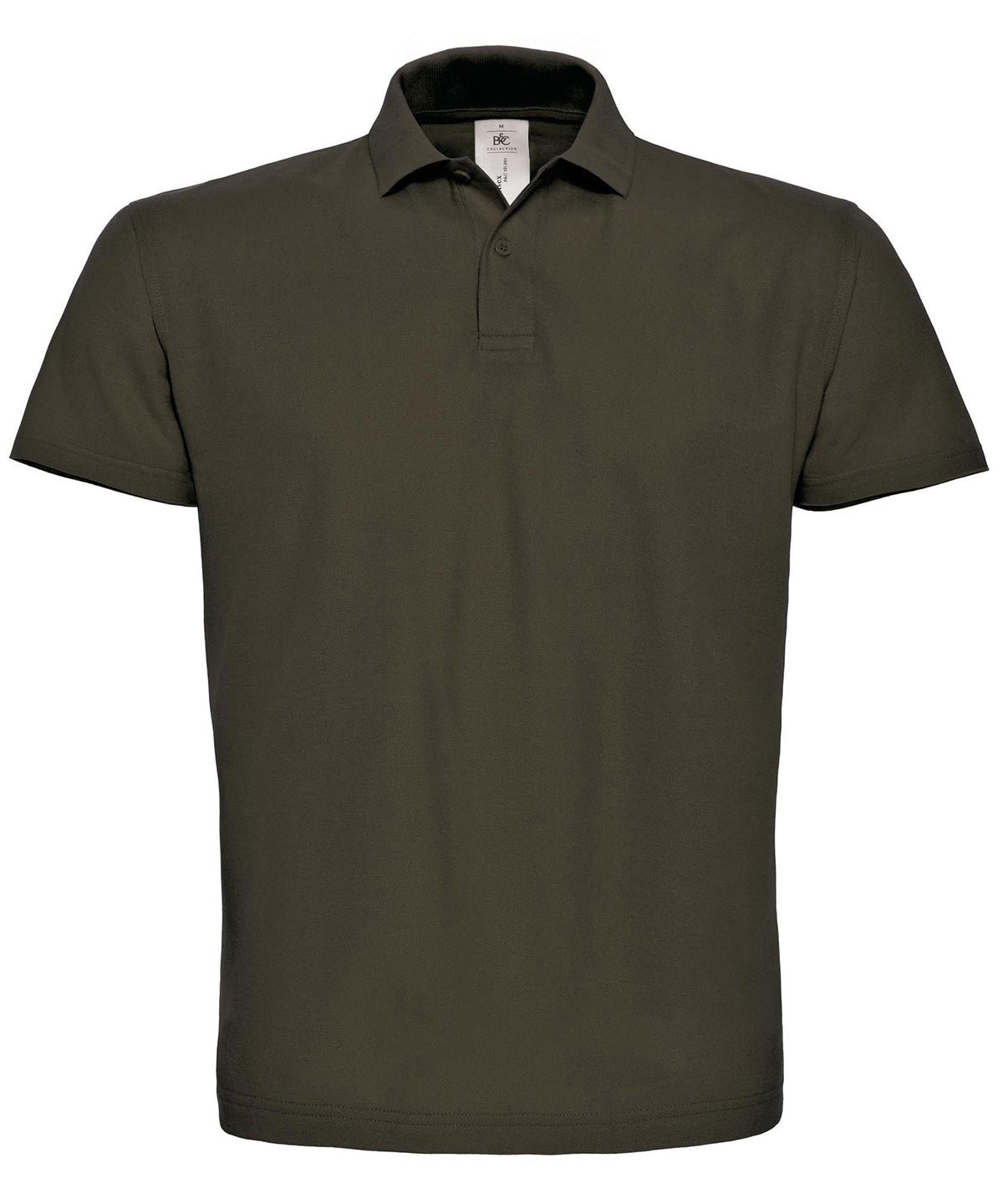 Brown - B&C ID.001 polo - GarmentEmbroidery