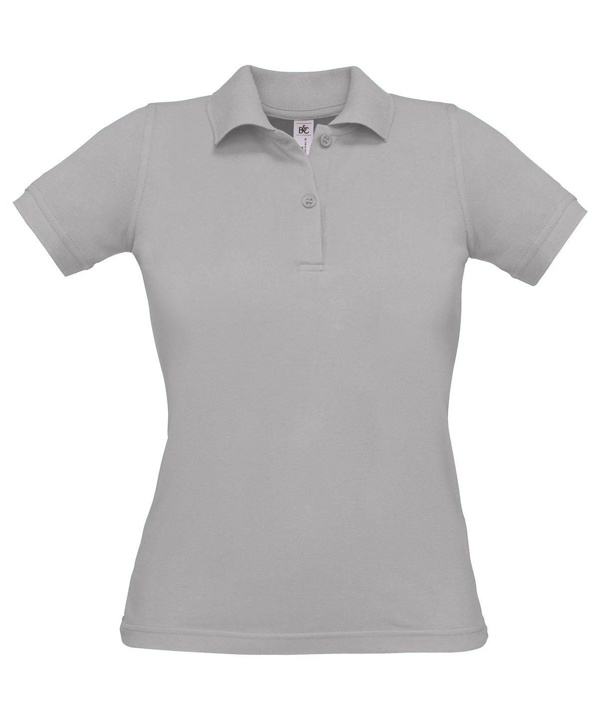 Heather Grey* - B&C Safran pure /women - GarmentEmbroidery