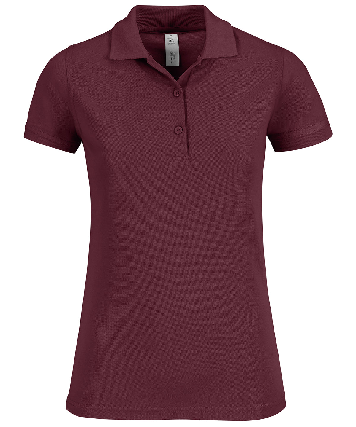 Burgundy - B&C Safran timeless /women - GarmentEmbroidery