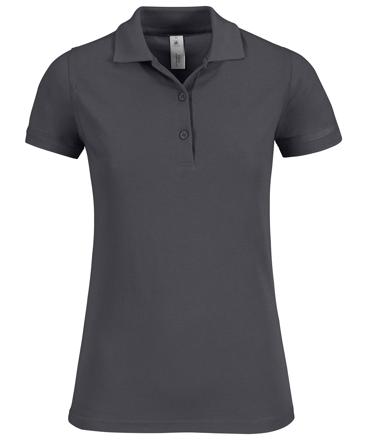 Dark Grey - B&C Safran timeless /women - GarmentEmbroidery