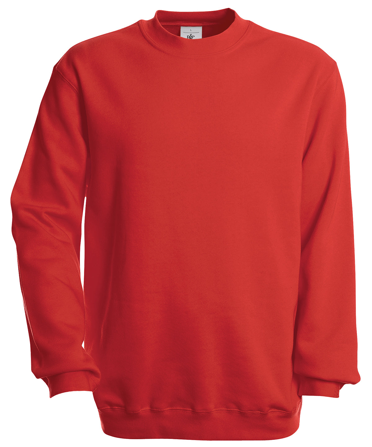 Red* - B&C Set-in sweatshirt - GarmentEmbroidery