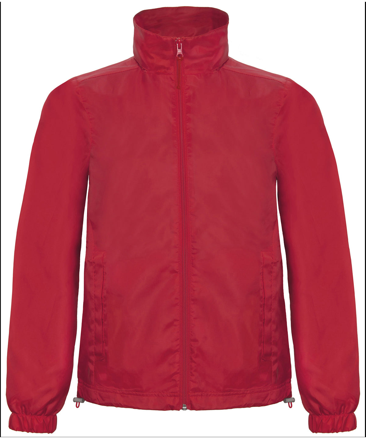 Red - B&C ID.601 jacket - GarmentEmbroidery