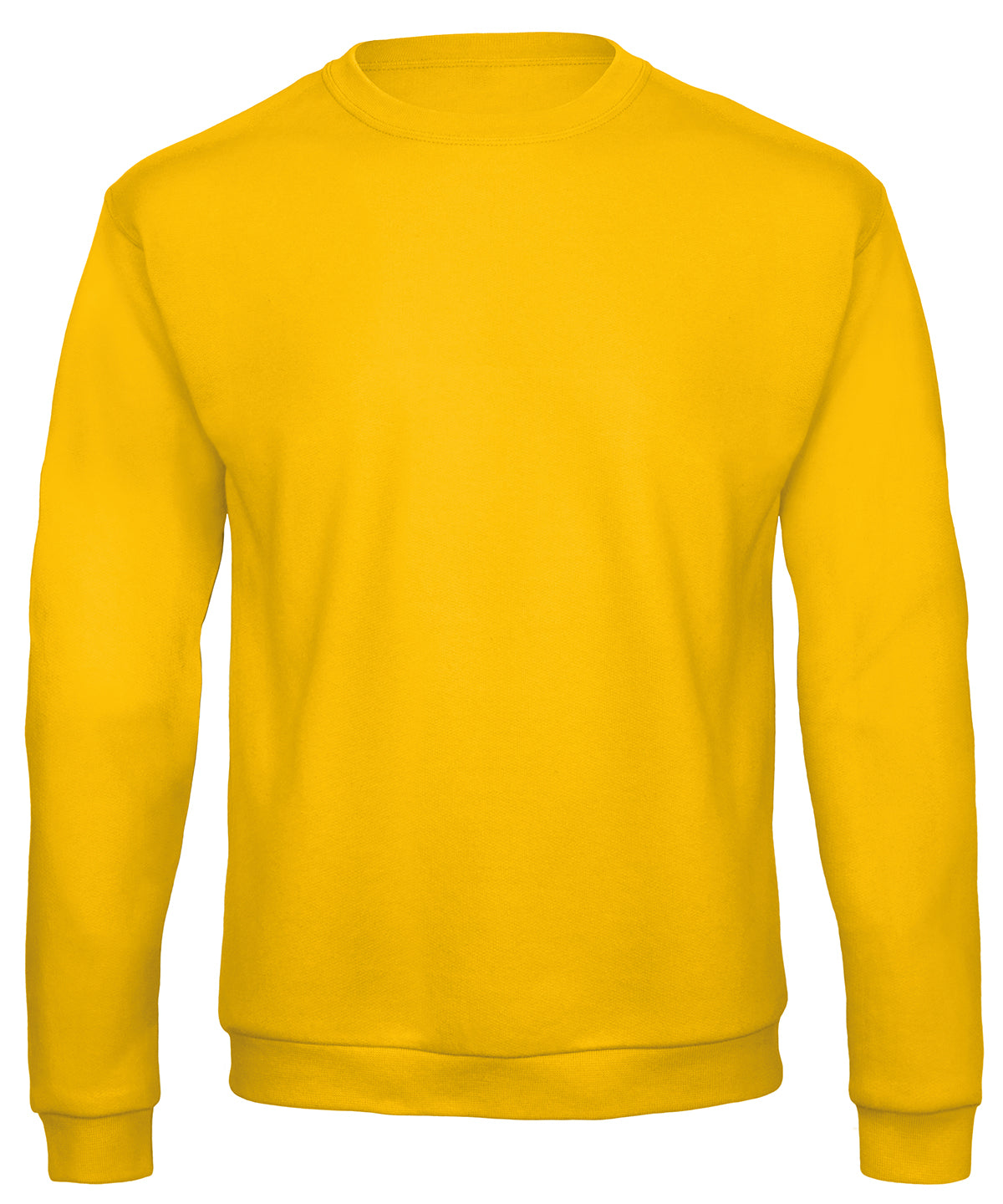 Gold - B&C ID.202 50/50 sweatshirt - GarmentEmbroidery