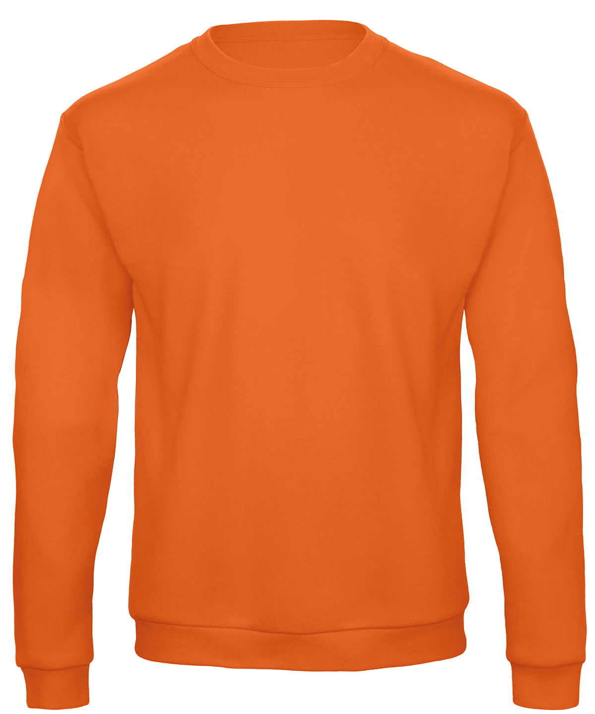 Pumpkin Orange - B&C ID.202 50/50 sweatshirt - GarmentEmbroidery
