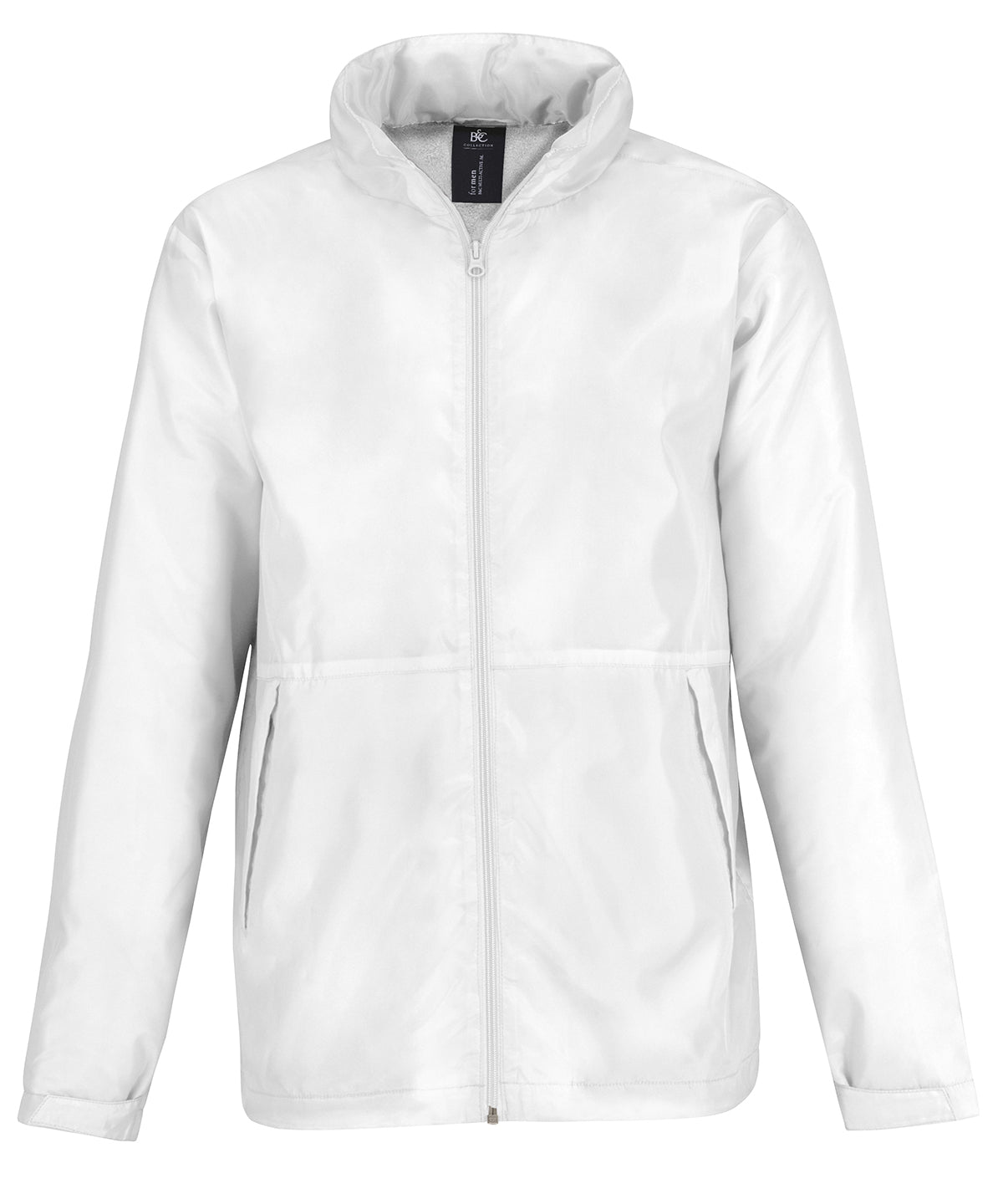 White/White Lining - B&C Multi-active /men - GarmentEmbroidery