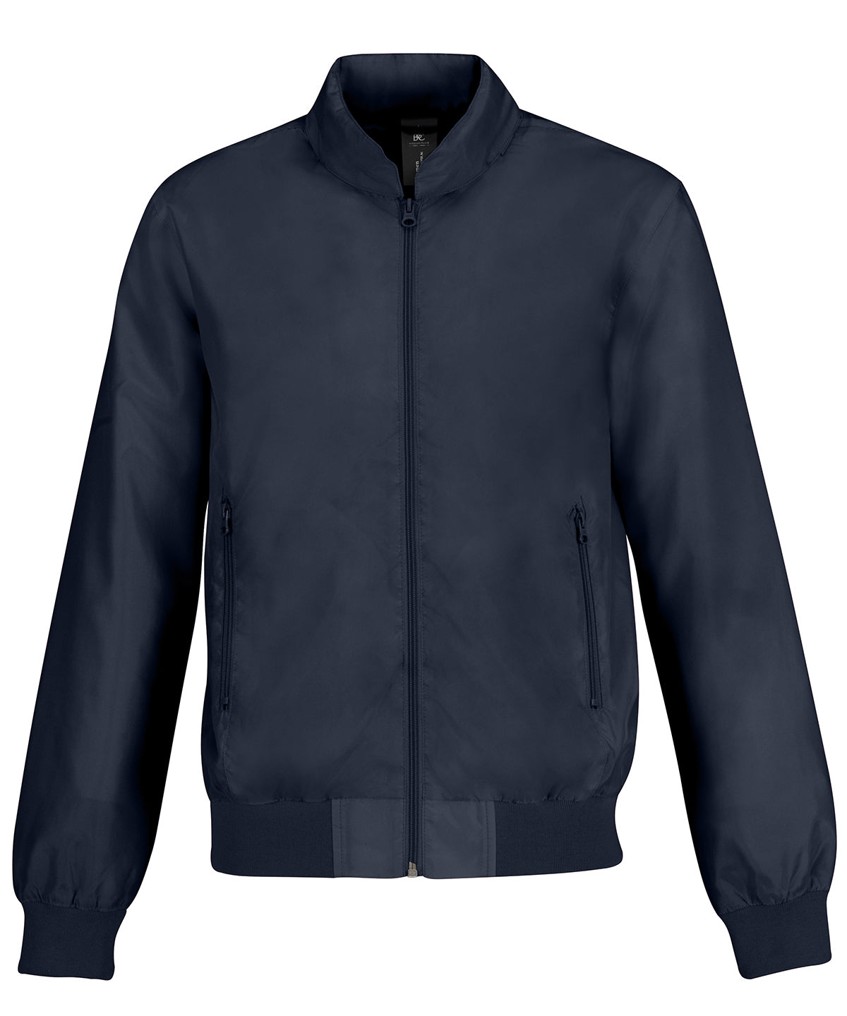 Navy/Neon Green Lining - B&C Trooper /men - GarmentEmbroidery