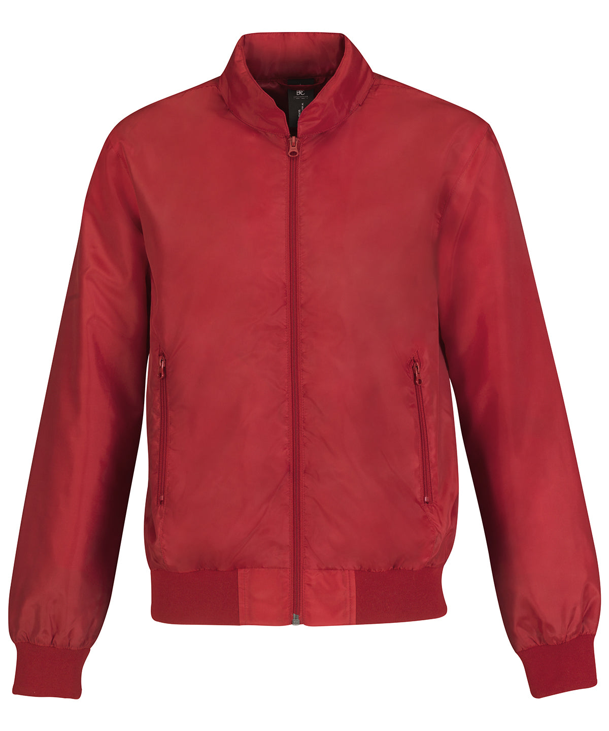 Red/Warm Grey Lining - B&C Trooper /men - GarmentEmbroidery