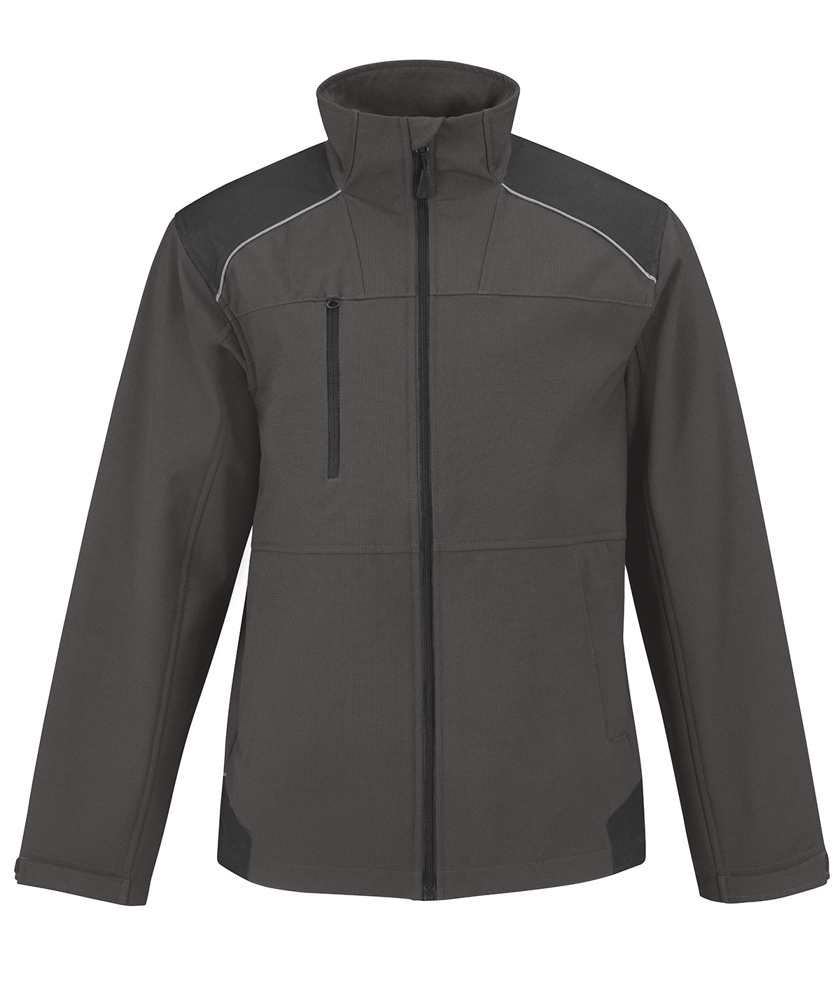 Dark Grey - B&C Shield softshell pro - GarmentEmbroidery